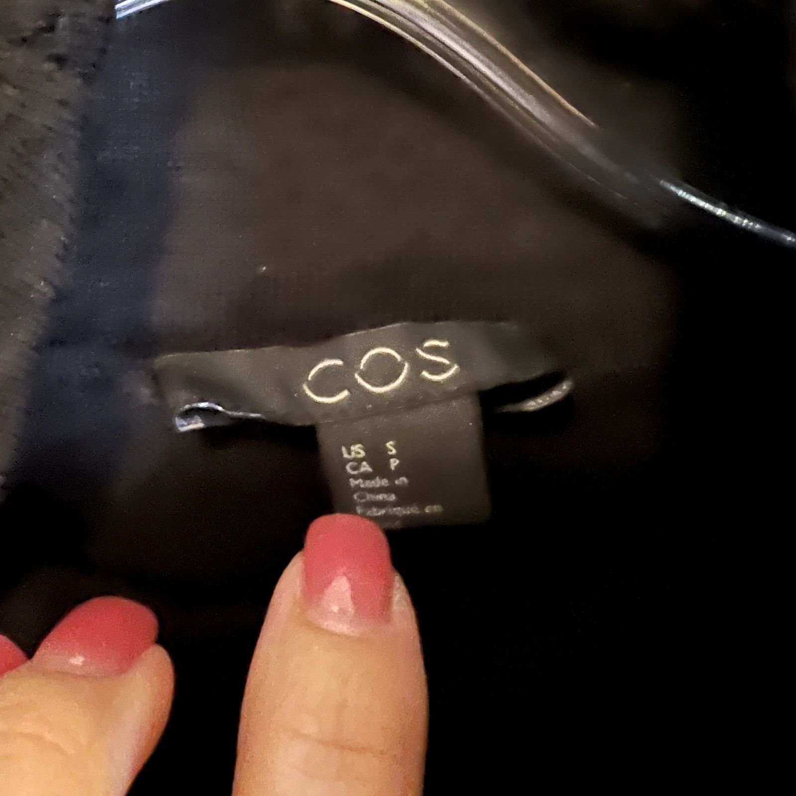 Cos Cos Wool Silk Black Turtleneck 3/4 sleeve sweater top S Size S / US 4 / IT 40 - 3 Thumbnail