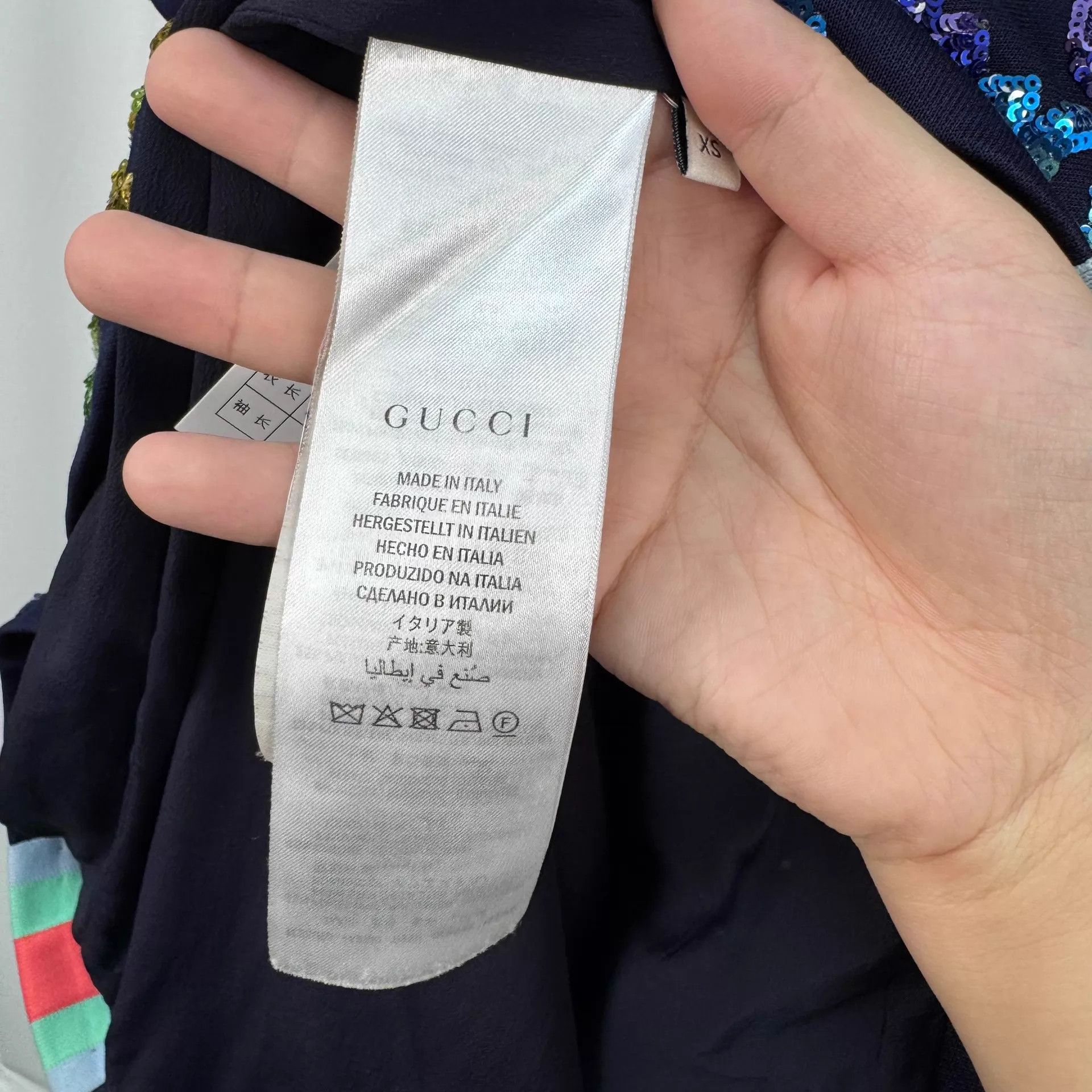Gucci Gucci GG Monogram Sequin Allover Dress XS 99 New Size XS / US 0-2 / IT 36-38 - 6 Thumbnail