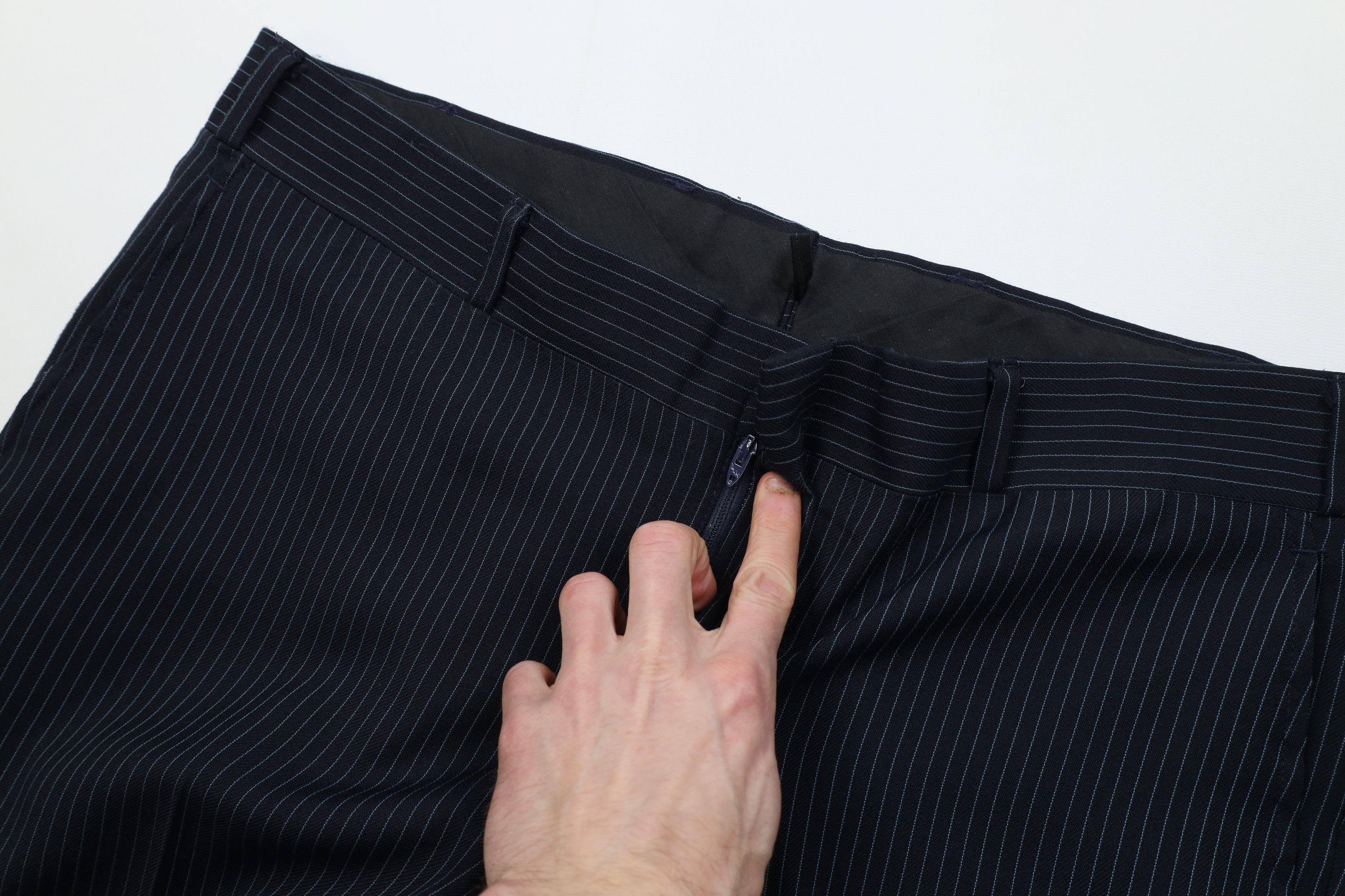 Vintage Vintage 70s Streetwear Knit Flared Wide Leg Chino Pants USA Size US 38 / EU 54 - 7 Thumbnail