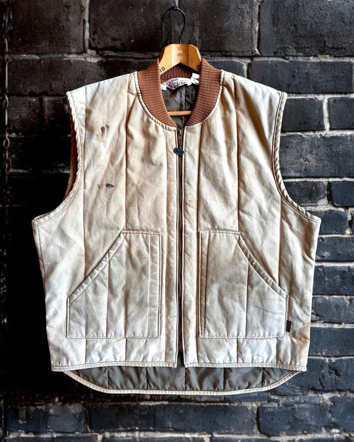 Vintage 1990s Blizzard Work Vest Size US XL / EU 56 / 4 - 1 Thumbnail