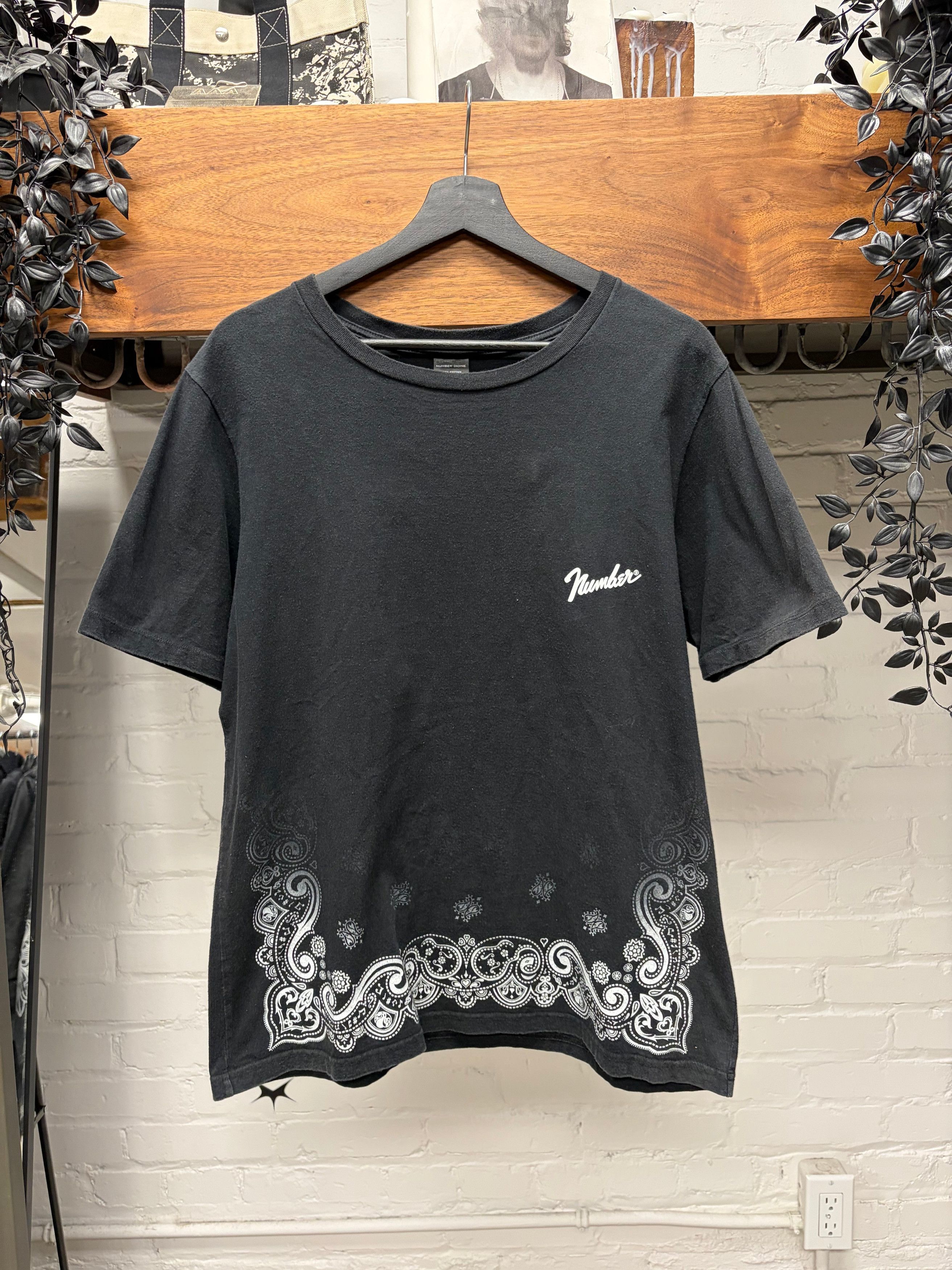 Number (N)ine Number (n)ine fender logo pocket tee shirt star