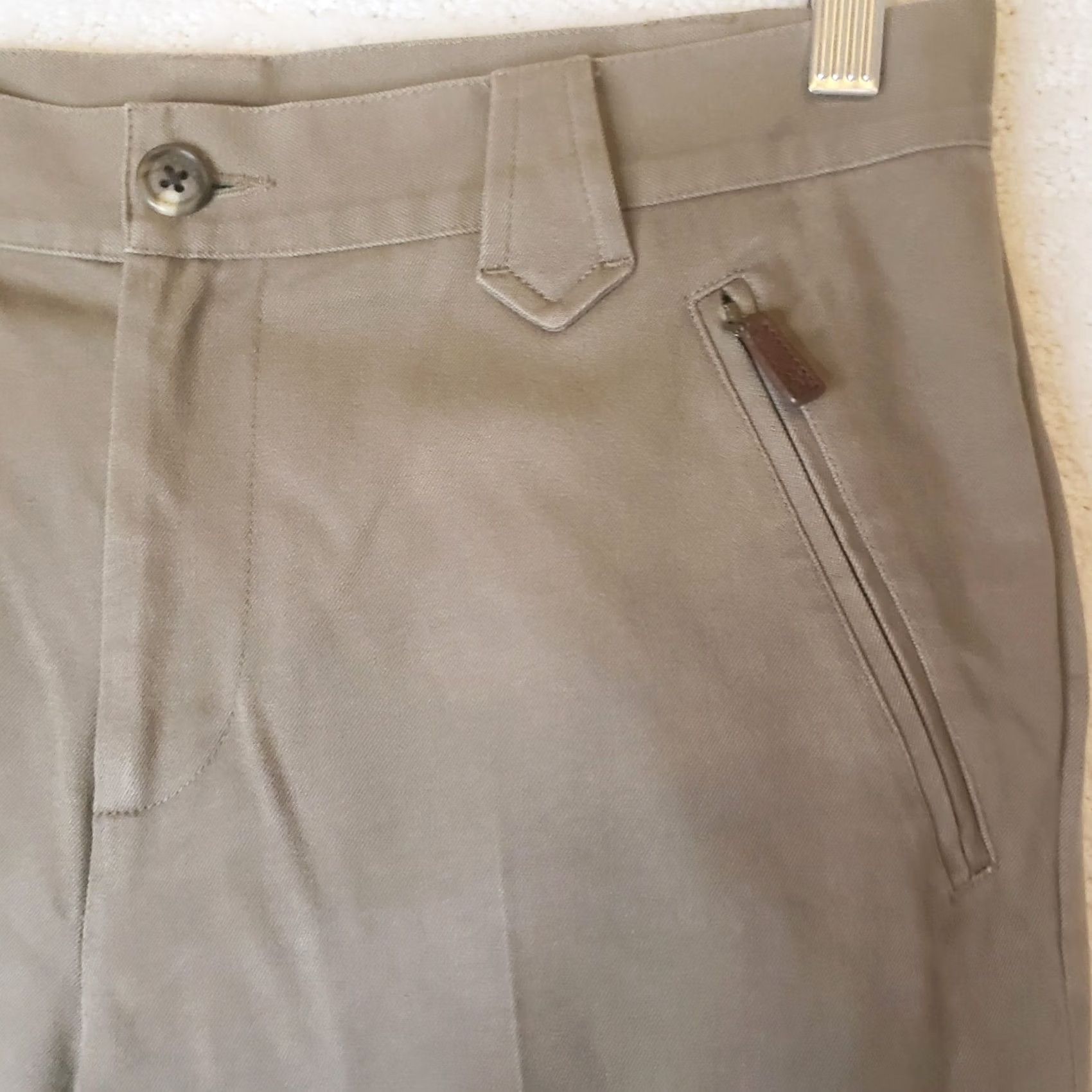 Ralph Lauren Ralph Lauren Pants Chino Riding Pants Brown 31x31 Regular Size 6 Heavyweight Cotton Spandex Pockets Western Belt Loops Size 28" / US 6 / IT 42 - 6 Thumbnail