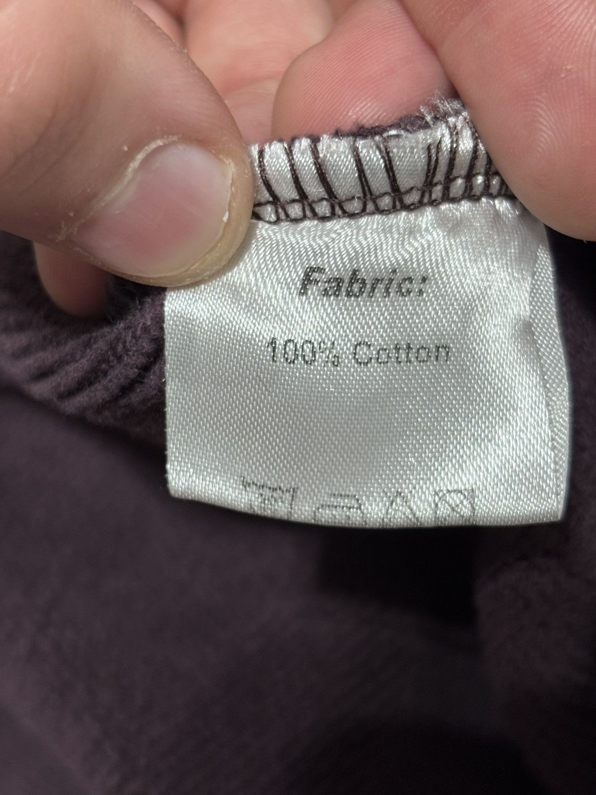 Designer SSBD CHRIST SAVES PURPLE DYE HOODIE Size US XL / EU 56 / 4 - 12 Thumbnail
