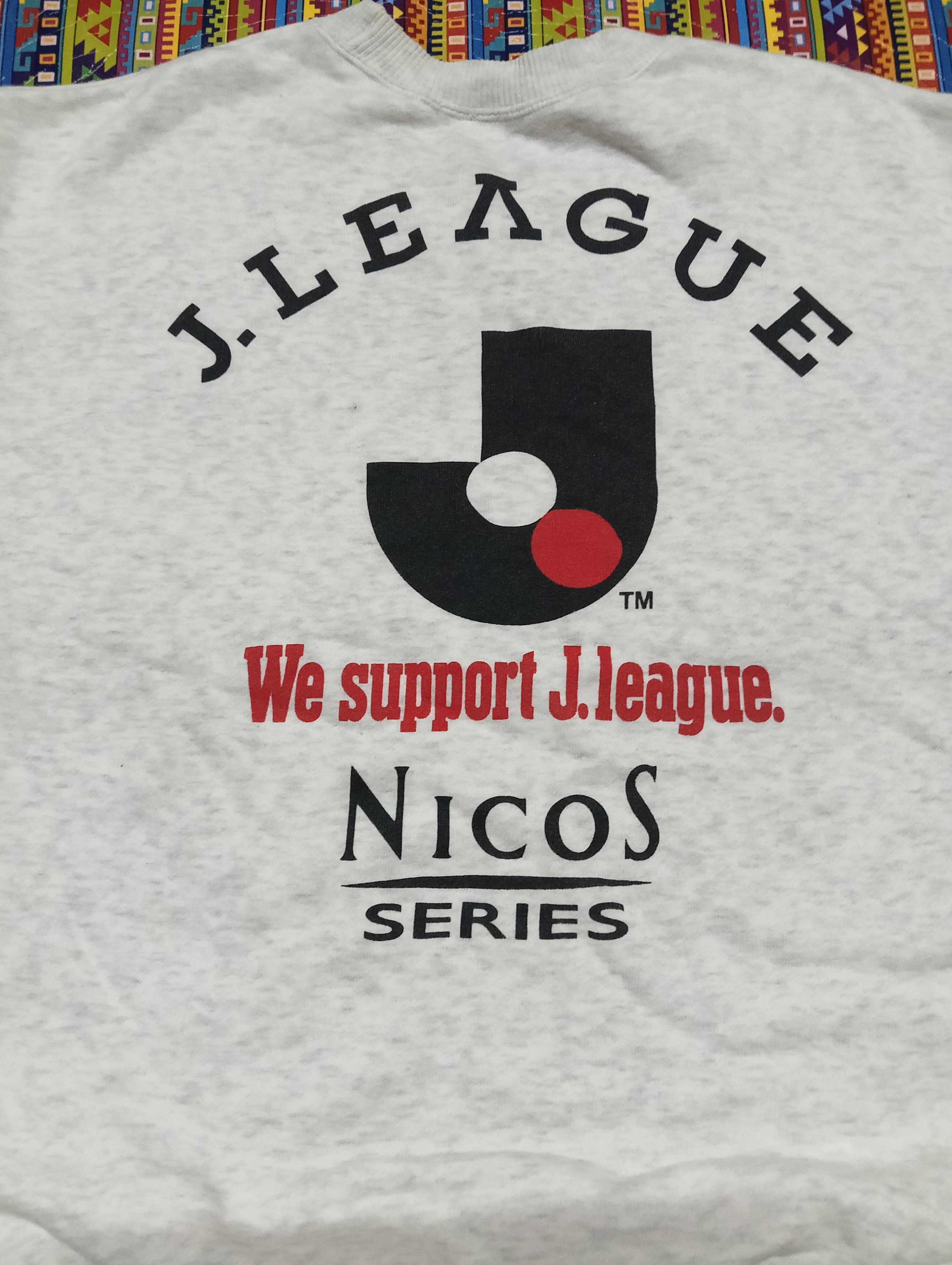 Japanese Brand × Vintage vintage j.league sweatshirts Size US M / EU 48-50 / 2 - 3 Thumbnail