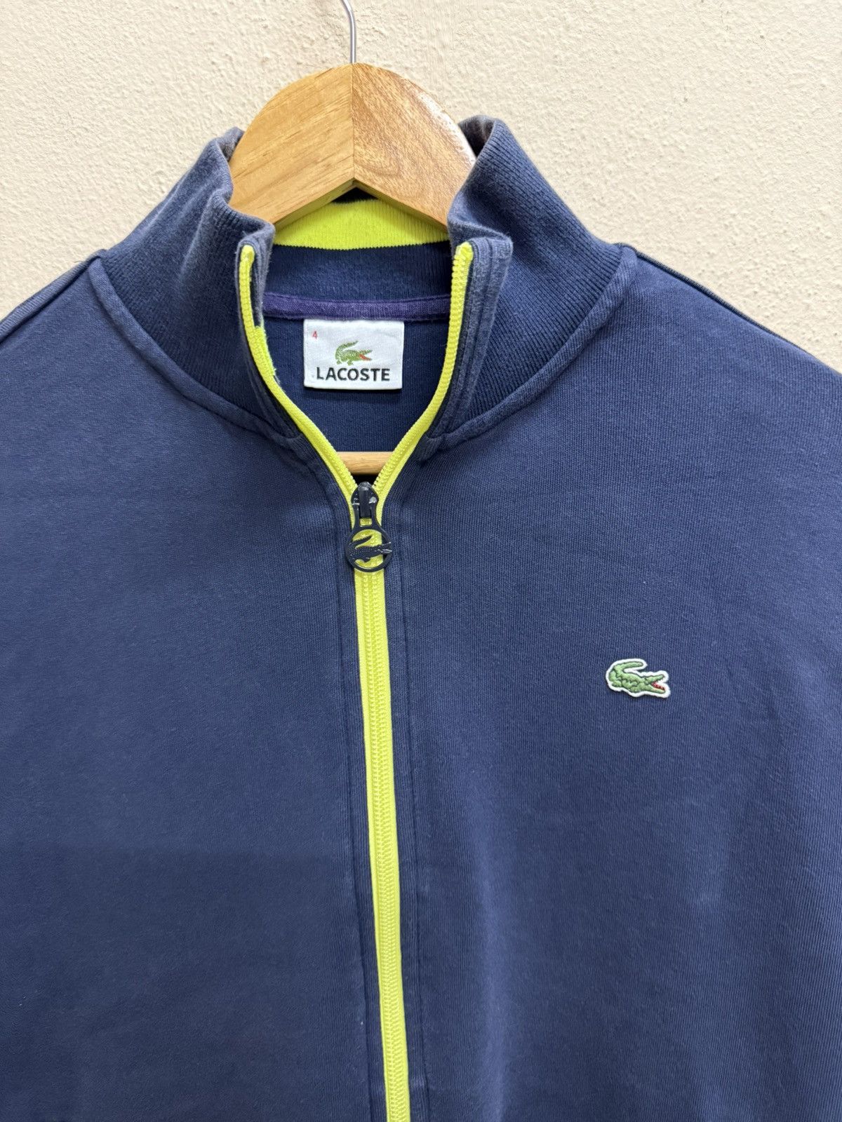 Japanese Brand × Lacoste Lacoste Casual Zip up Sweater Size US S / EU 44-46 / 1 - 15 Thumbnail