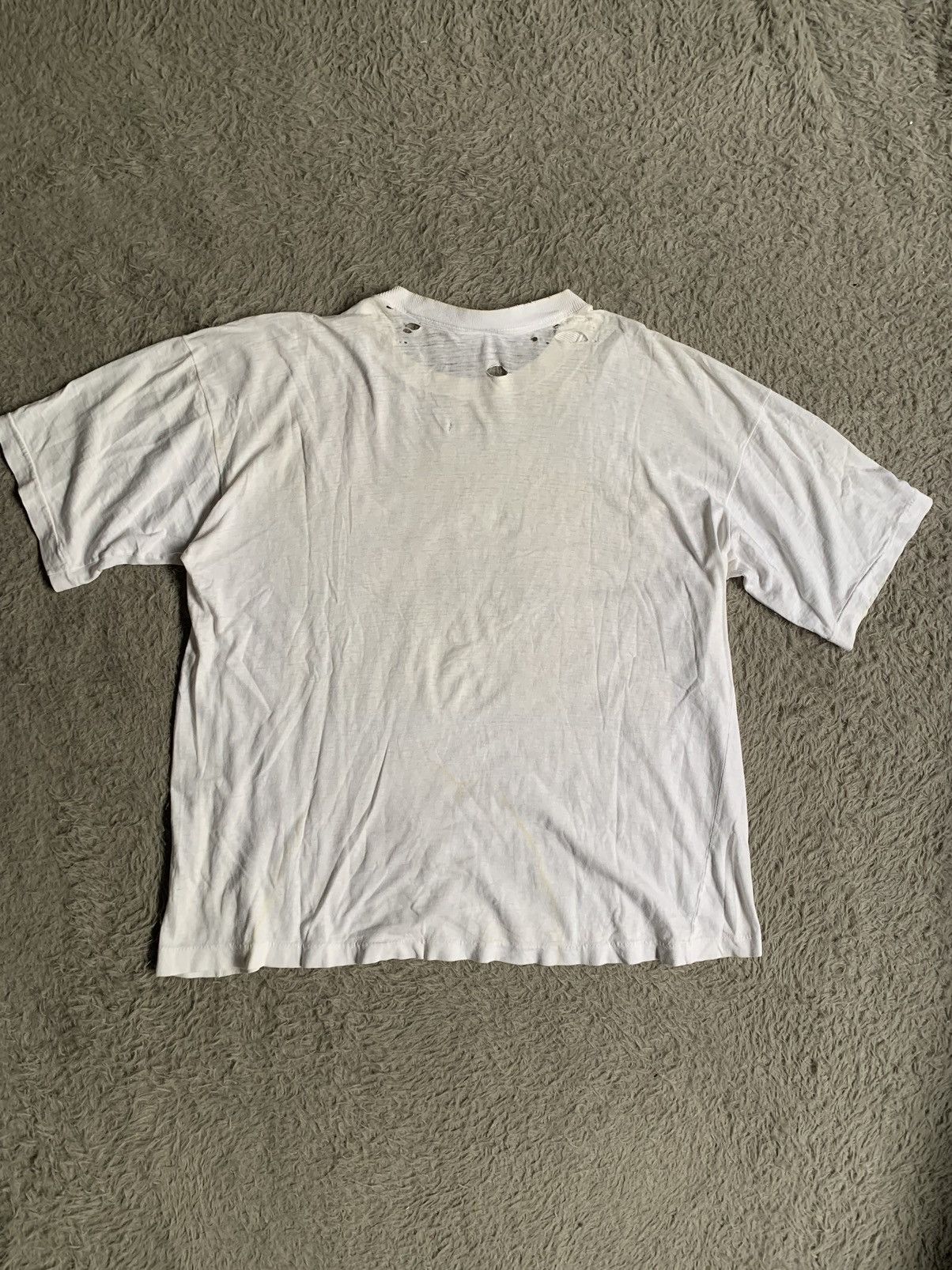 Vintage vintage 80s Thrashed Faded Michelangelo Art Tee Erd Grunge Size US XL / EU 56 / 4 - 5 Thumbnail