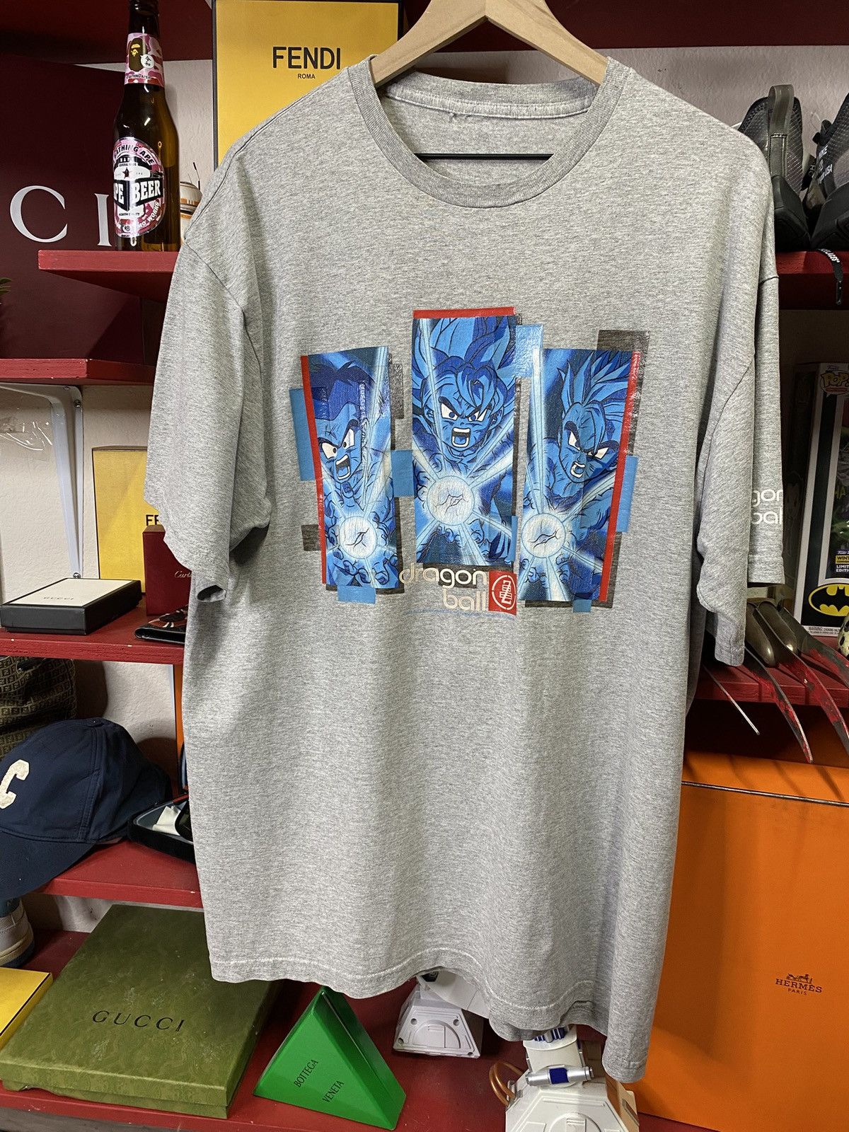 Vintage Vintage 90’s Dragon Ball Z Goku DBZ Tee Shirt XLarge Size US XL / EU 56 / 4 - 1 Thumbnail