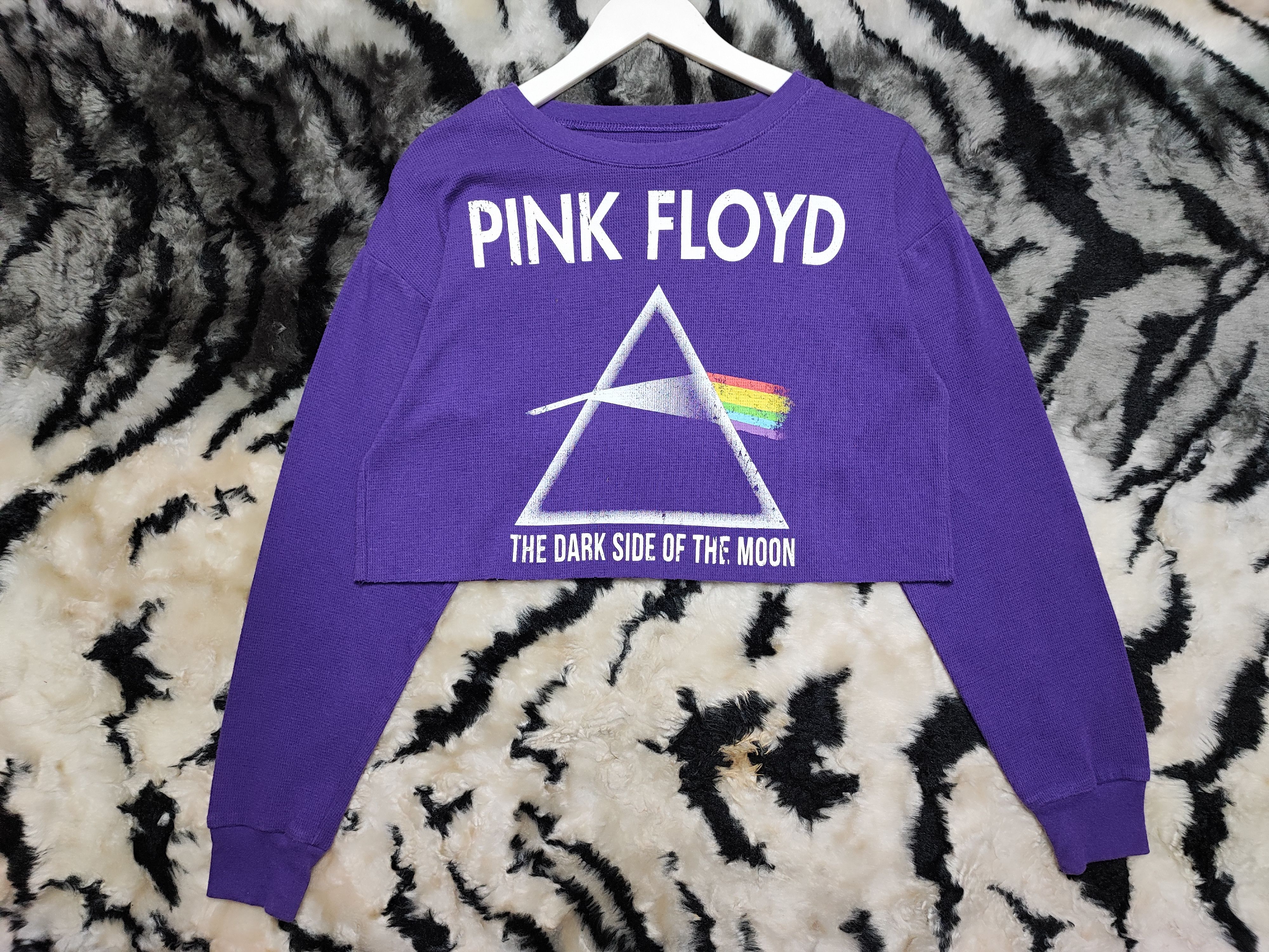 Band Tees × Pink Floyd Pink Floyd Crop Top Women Size S / US 4 / IT 40 - 3 Thumbnail