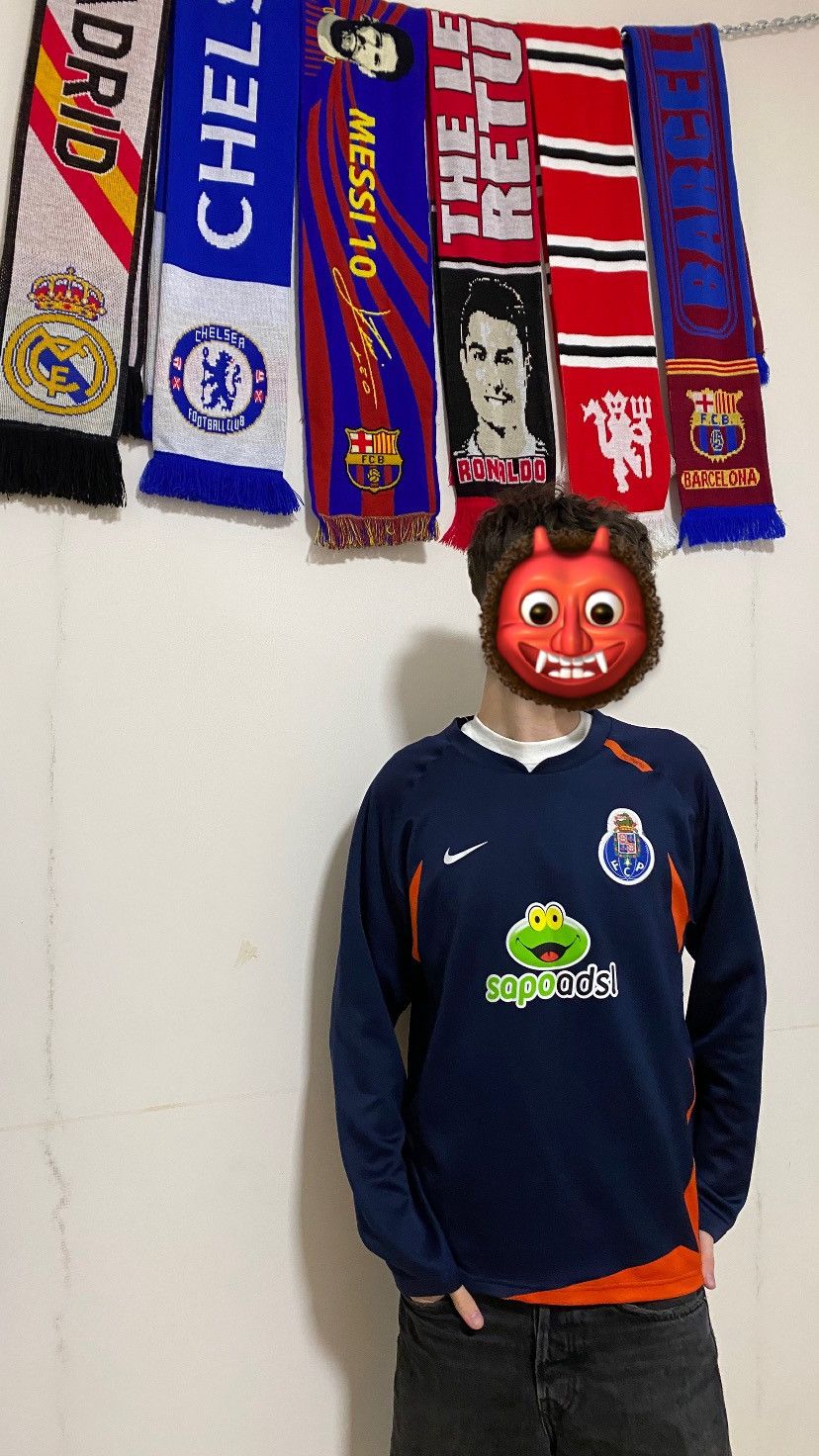 Nike × Vintage Vintage Nike 2007-08 FC Porto Training Soccer Sweatshirt Y2K Size US L / EU 52-54 / 3 - 1 Thumbnail