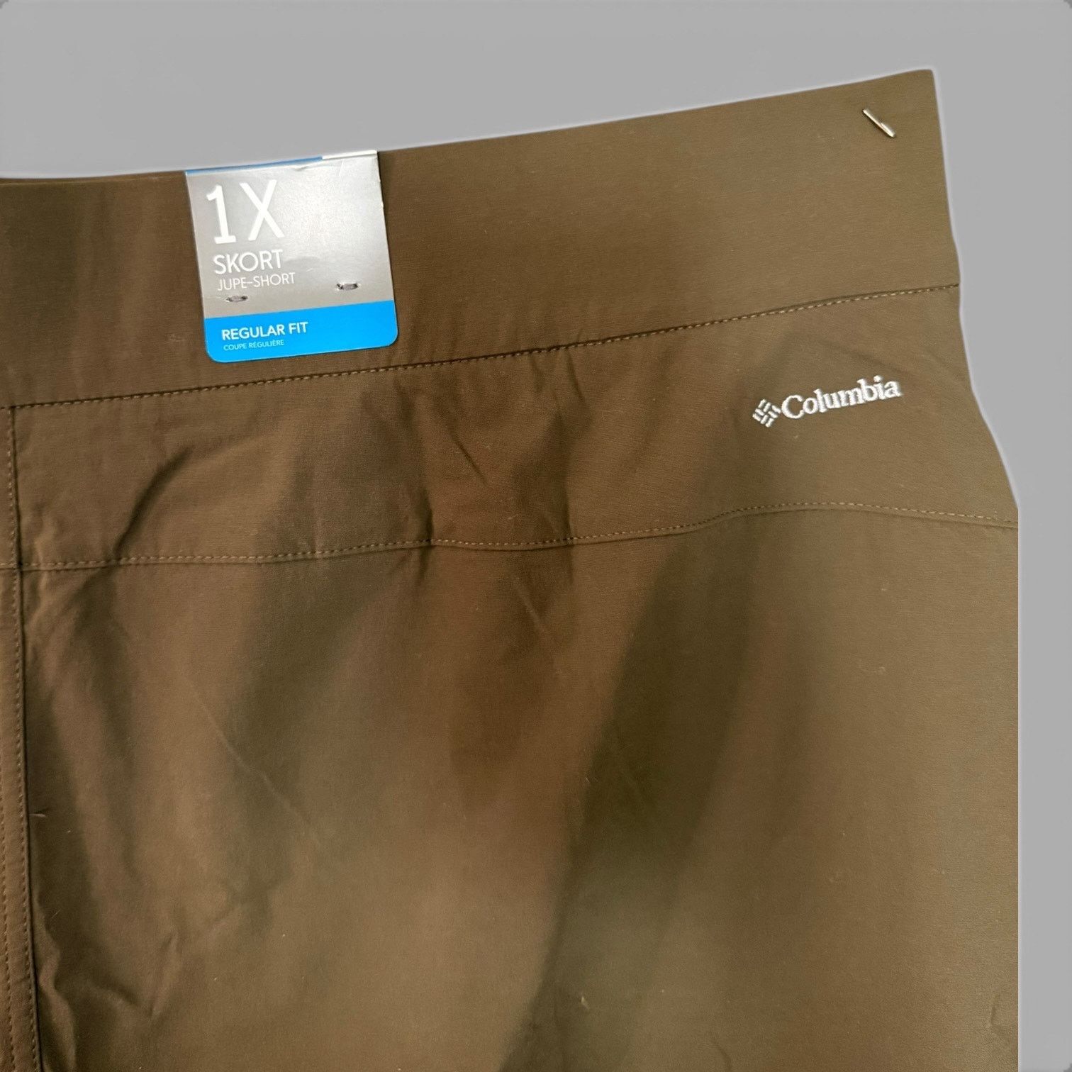 Columbia Columbia Anytime Casual Skort Womens 1X Hunter Green NWT Size 42" / US 20 - 5 Thumbnail