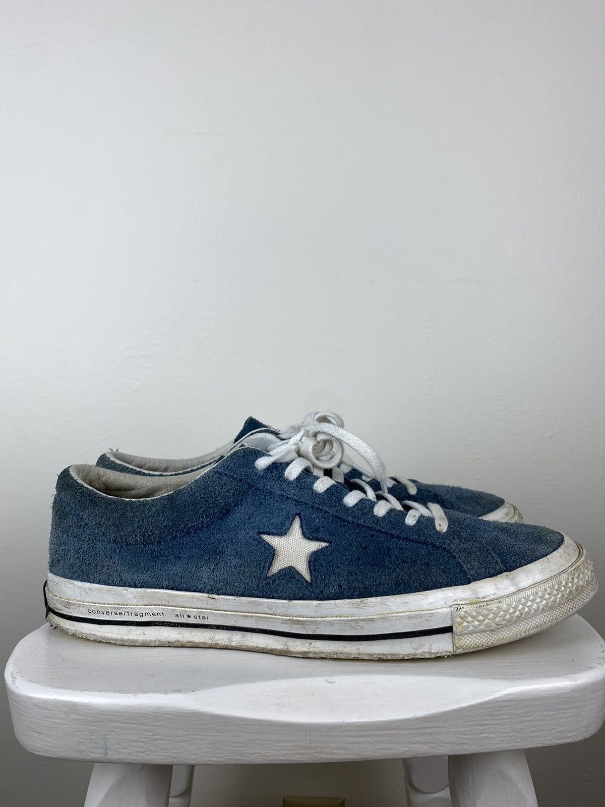 Converse Fragment Design x One Star 74 “Fragments” Converse Rare Size US 10.5 / EU 43-44 - 6 Thumbnail