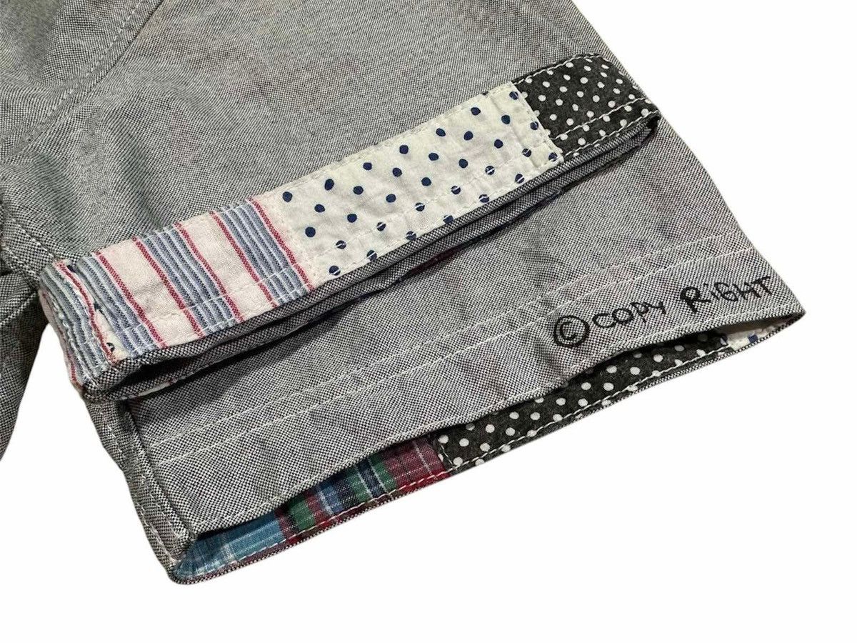 🔥Y2K Vintage Mark Gonzales Patchwork Shirt
