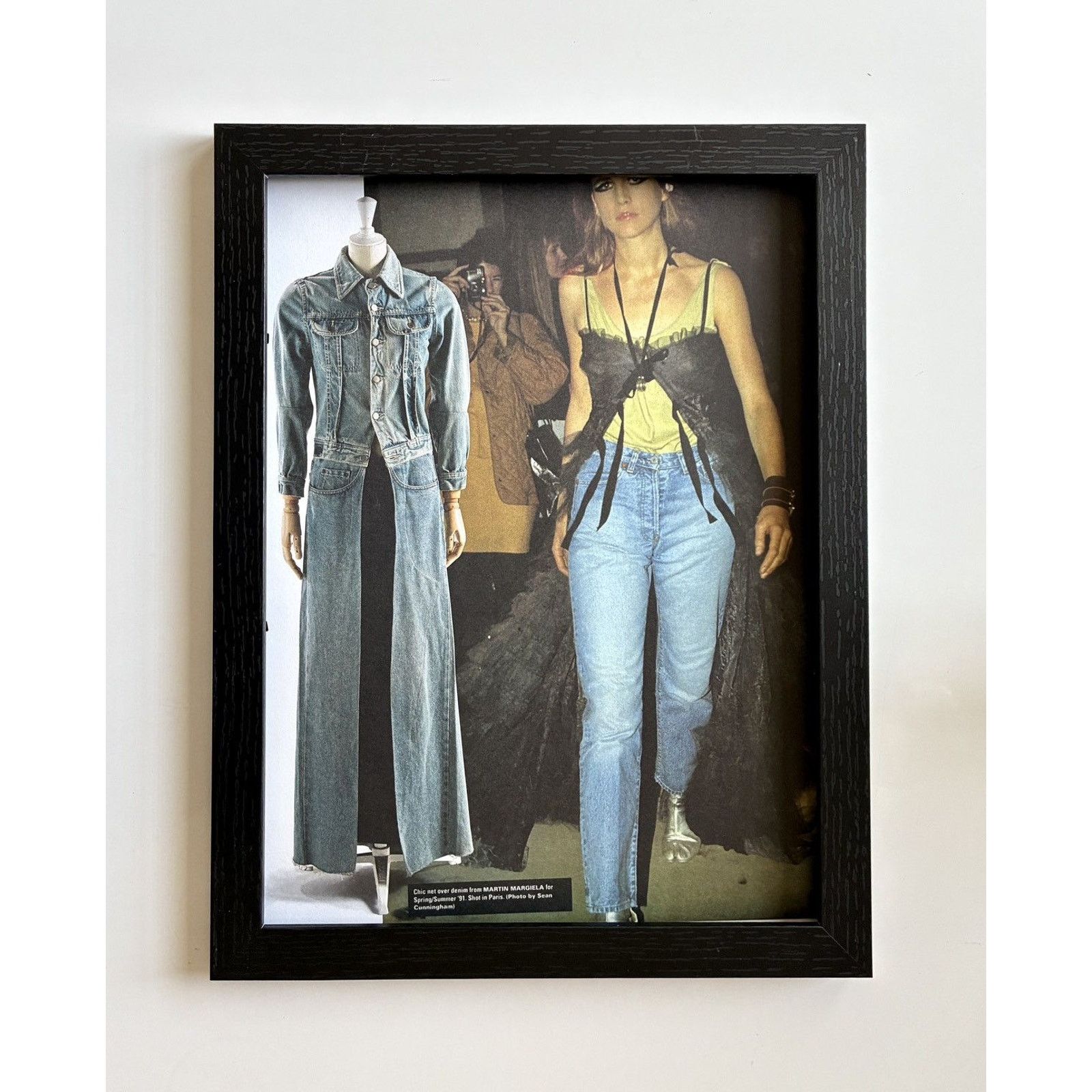 Maison Margiela × Vintage Maison Margiela Archive Fashion runway photo framed 9x12 Size ONE SIZE - 1 Thumbnail