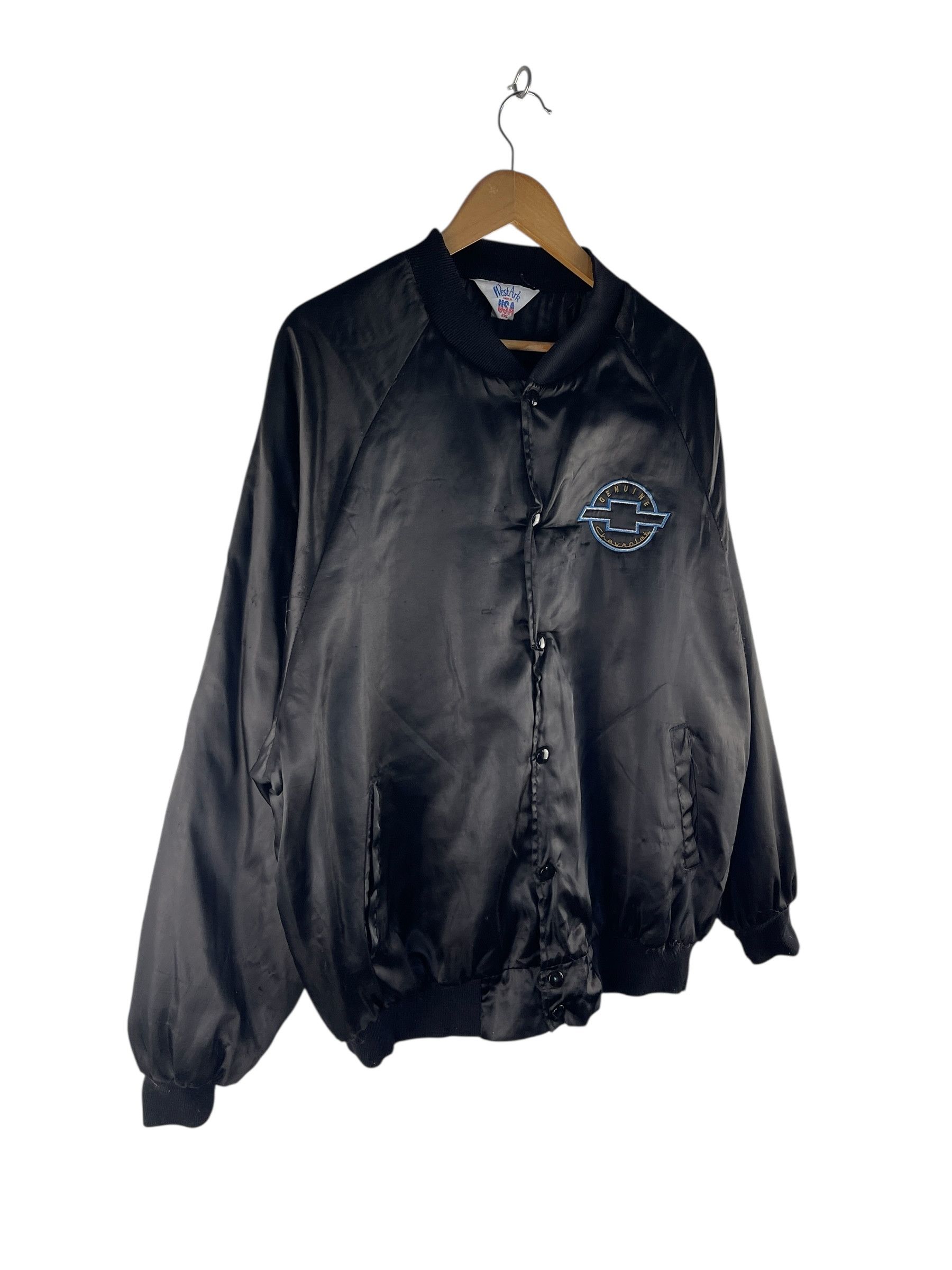 Chevrolet Vintage Genuine Chevrolet Satin Jacket Size US XXL / EU 58 / 5 - 4 Thumbnail