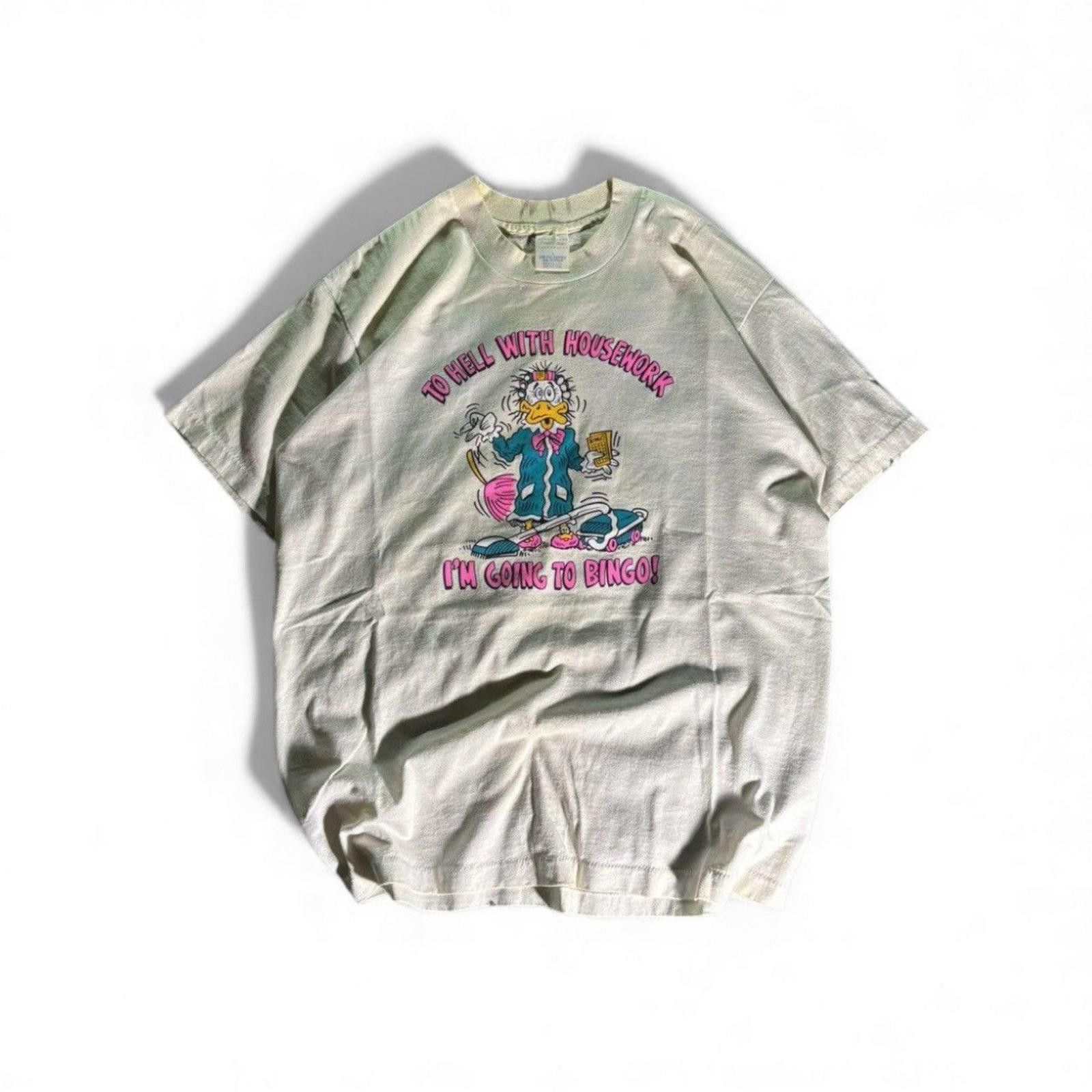 Vintage Vintage 1988 Comedy Bingo Tee Size US L / EU 52-54 / 3 - 1 Thumbnail