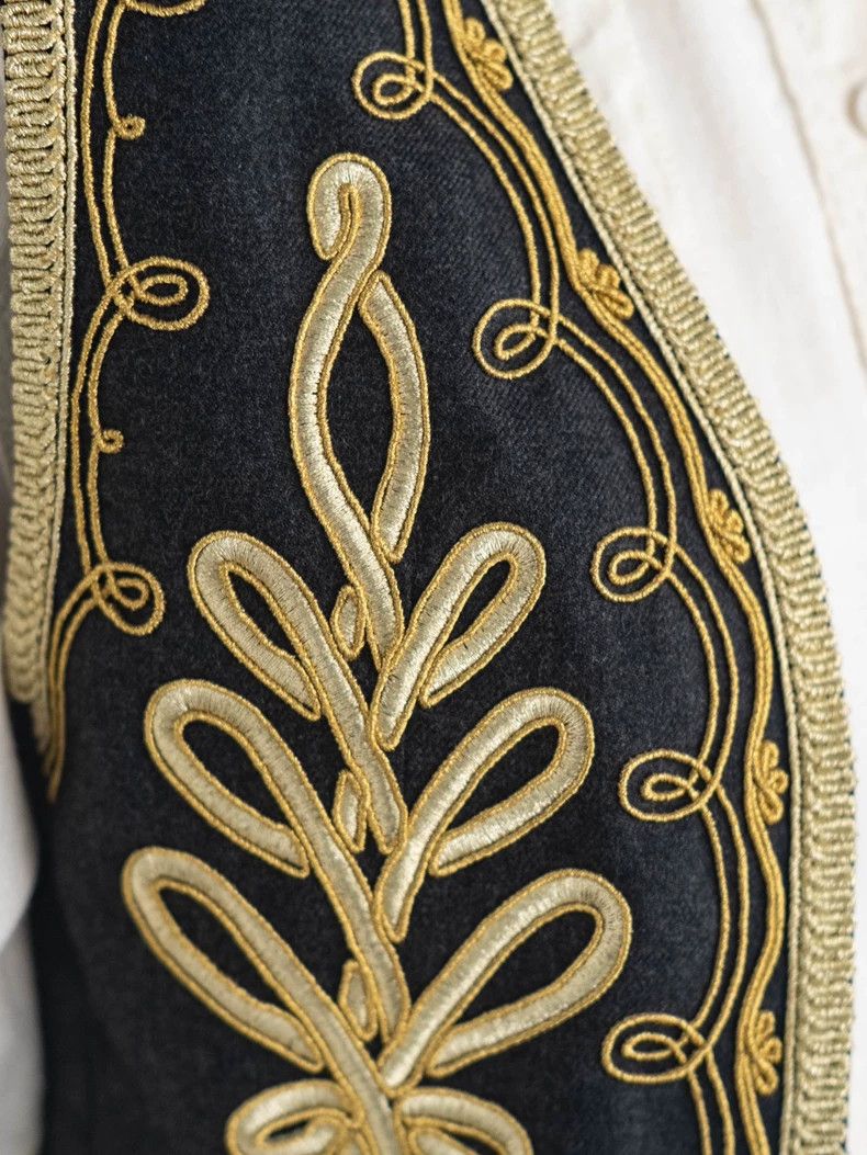 Kenzo KENZO Golden embroidered vest back vintagery Size M / US 6-8 / IT 42-44 - 5 Thumbnail