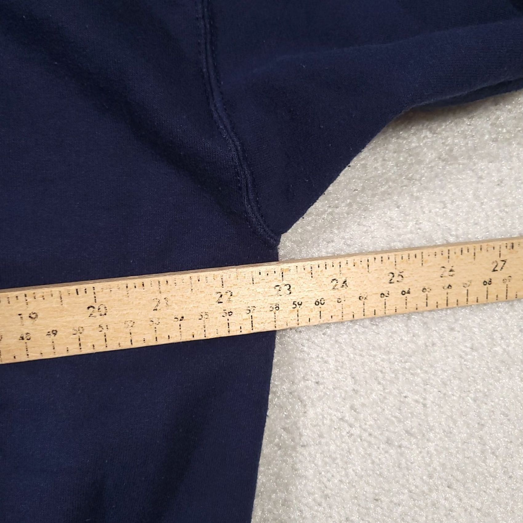 Vintage VINTAGE M&C Sportswear Grandma Sweater Embroidered Women’s Large Blue Pullover Crew Neck Knit - 90s Casual Regular Fit Sweatshirt (Womens) Size L / US 10 / IT 46 - 4 Thumbnail