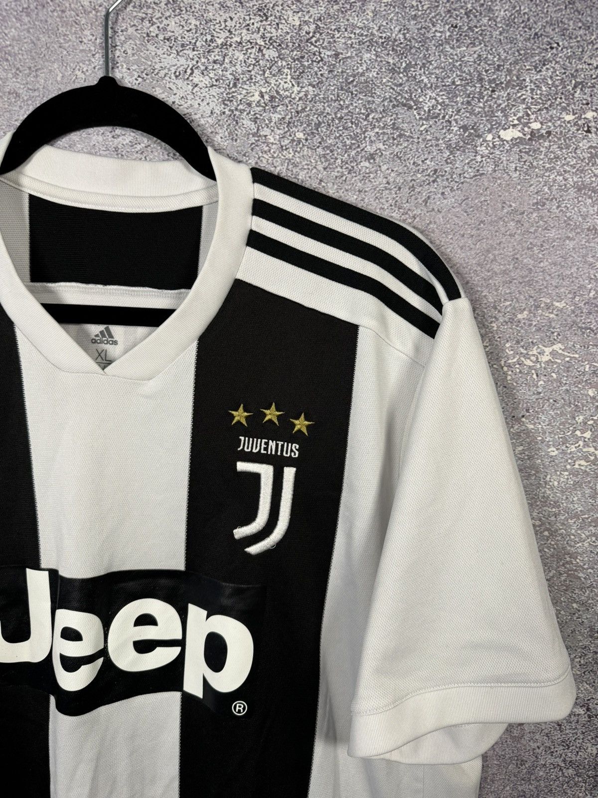 Adidas × Vintage RONALDO Juventus 2018/19 Adidas Soccer Jersey Blokcore Size US XL / EU 56 / 4 - 6 Thumbnail