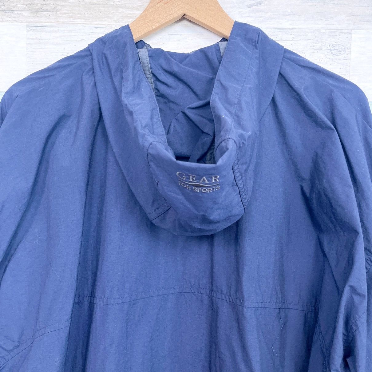 Other The Citadel Vintage Wind Rain Jacket Blue Hood Mens L Size US L / EU 52-54 / 3 - 5 Thumbnail