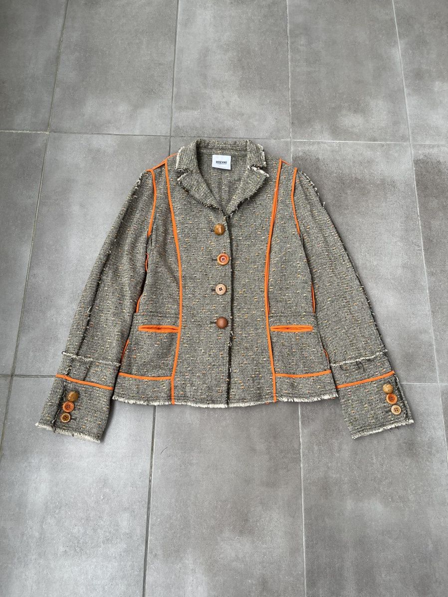 Moschino Moschino Cheapandchic Reworked Stitched Blazer Jacket Size M / US 6-8 / IT 42-44 - 1 Thumbnail