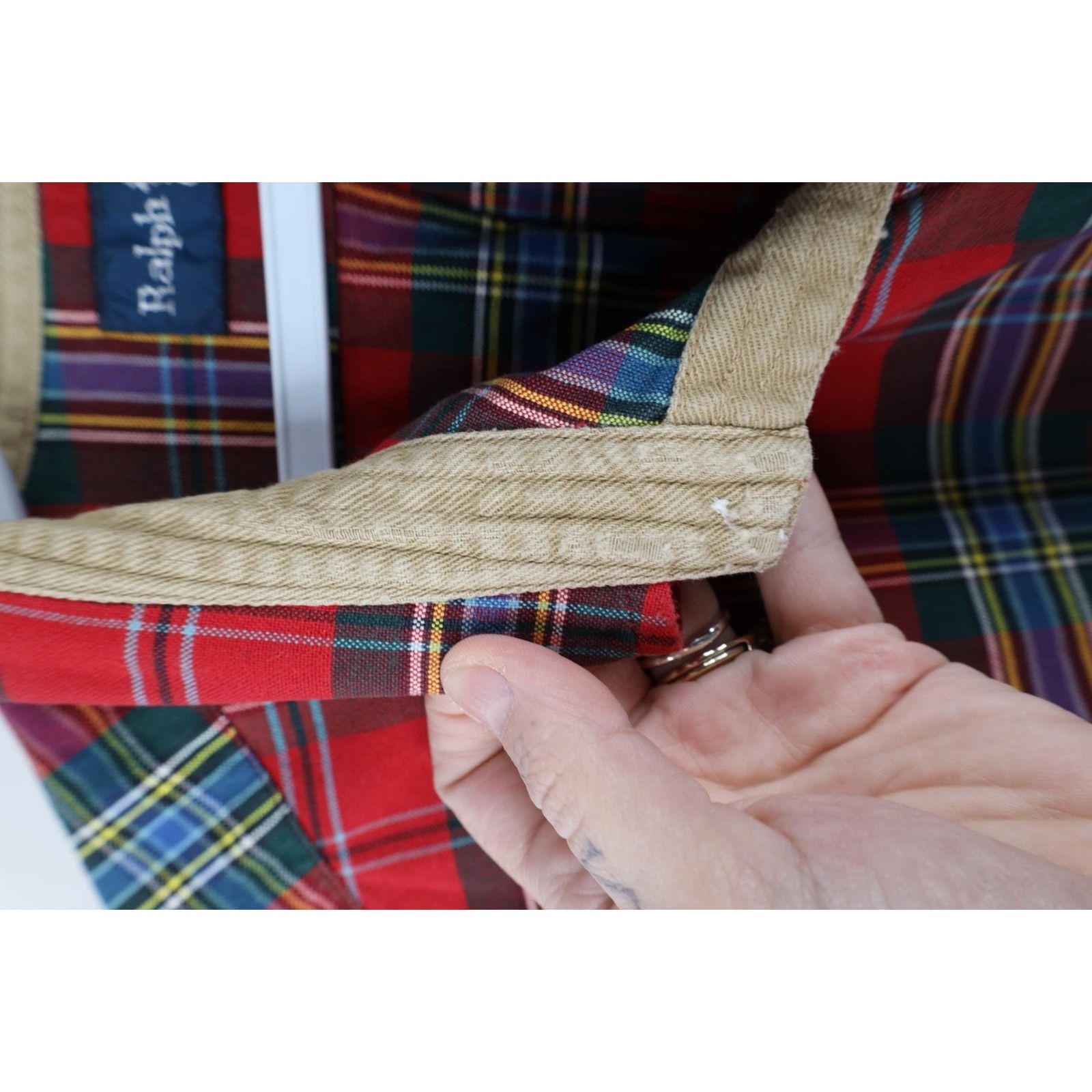 Polo Ralph Lauren Vintage 90s Ralph Lauren Heavyweight Button Down Shirt Size US XXL / EU 58 / 5 - 7 Thumbnail
