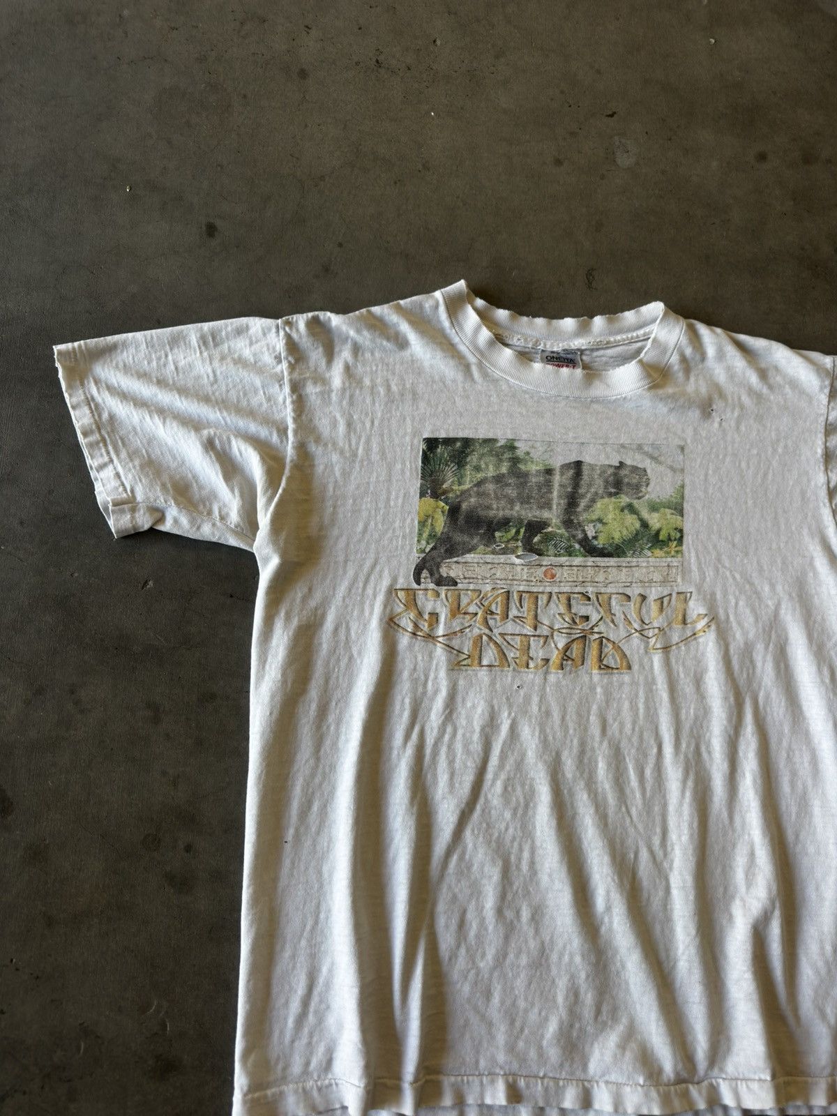Grateful Dead 90’s RARE Grateful Dead Panther Tour Tee Size XL (L) Size US L / EU 52-54 / 3 - 4 Thumbnail