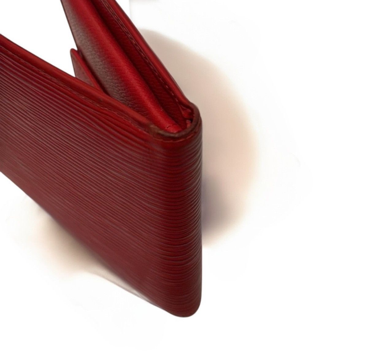 Louis Vuitton LOUIS VUITTON Epi Leather Wallet Bi-fold Red Malletier Size ONE SIZE - 12 Thumbnail