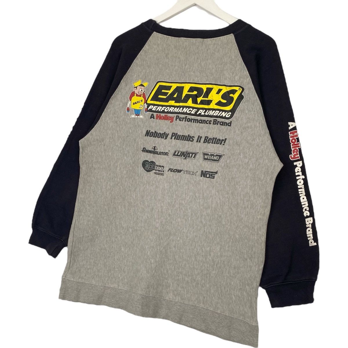 Earl Sweatshirt × Vintage Vintage Earl’s Crewneck Sweatshirt Gray Pullover Size L Size US L / EU 52-54 / 3 - 6 Thumbnail
