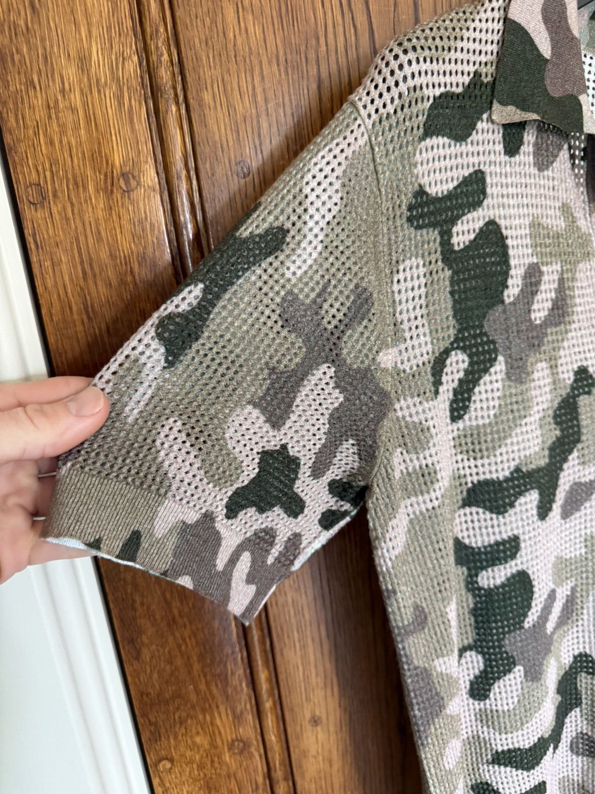 Dries Van Noten Dries Van Noten mesh camo camouflage polo shirt grail Size US M / EU 48-50 / 2 - 10 Thumbnail