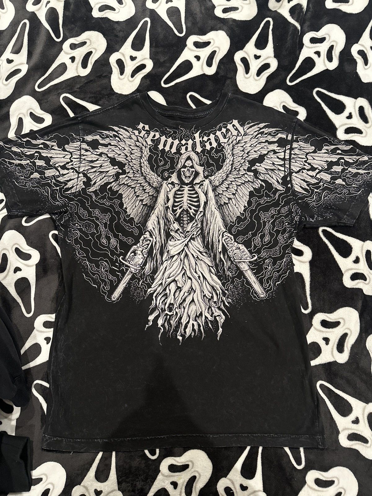 Affliction × Haunted Mound Haunted Mound X Affliction Massacre Tee Size US XL / EU 56 / 4 - 1 Thumbnail
