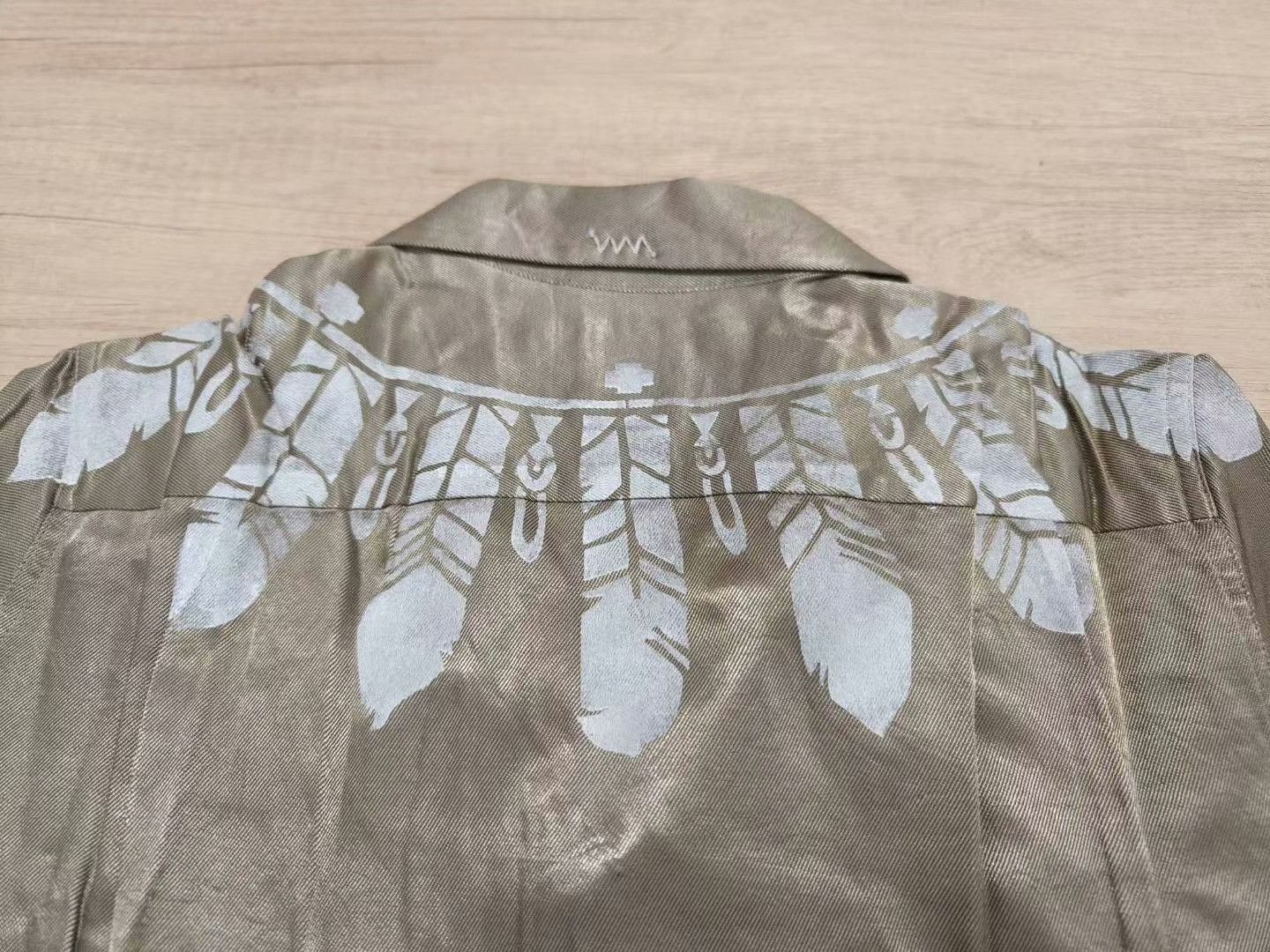 Visvim visvim 19SS SPOT FREE EDGE SHIRT S/S FEATHERS Size US M / EU 48-50 / 2 - 5 Thumbnail