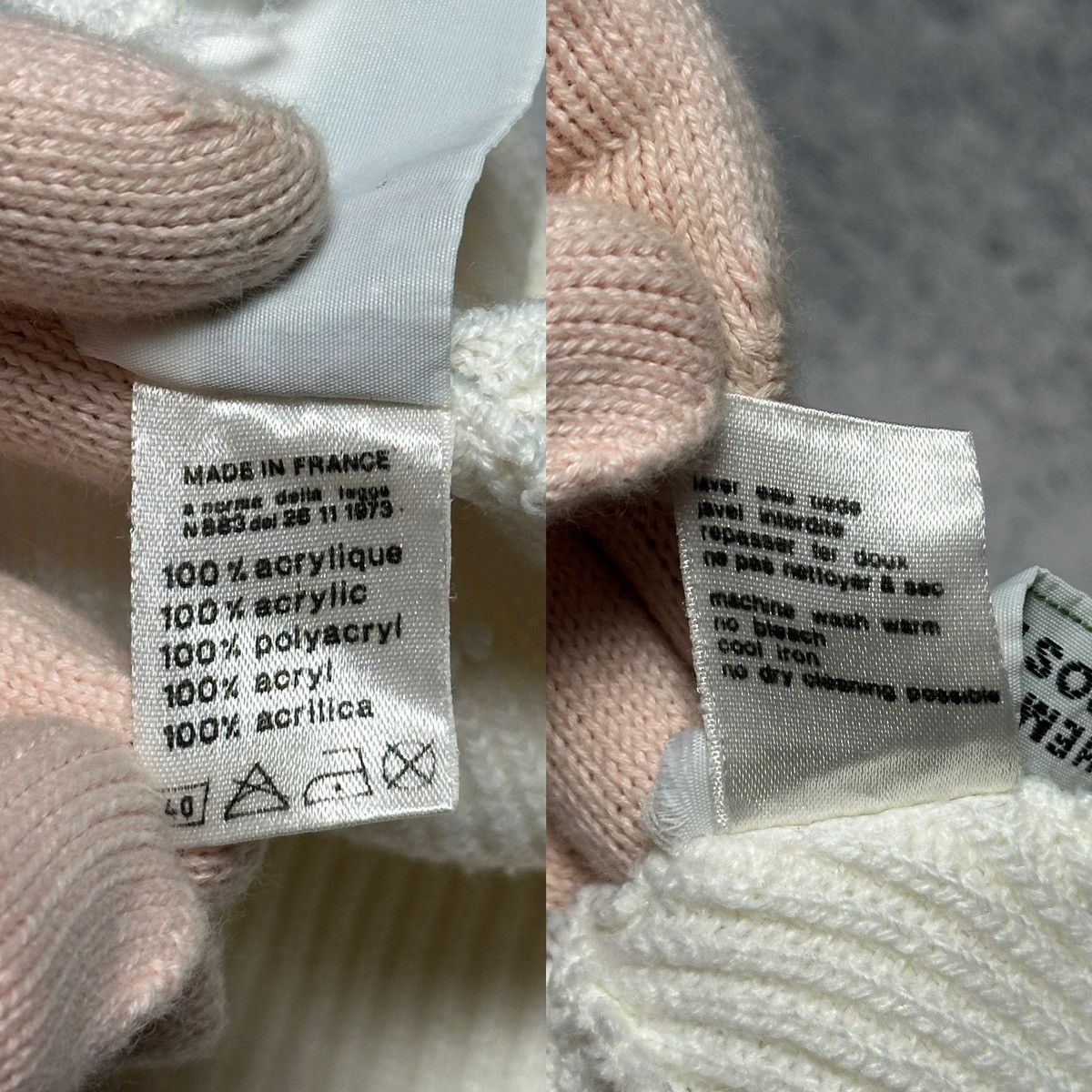 Lacoste Vintage Lacoste Chemise Logo Beanie Hat Size ONE SIZE - 13 Thumbnail