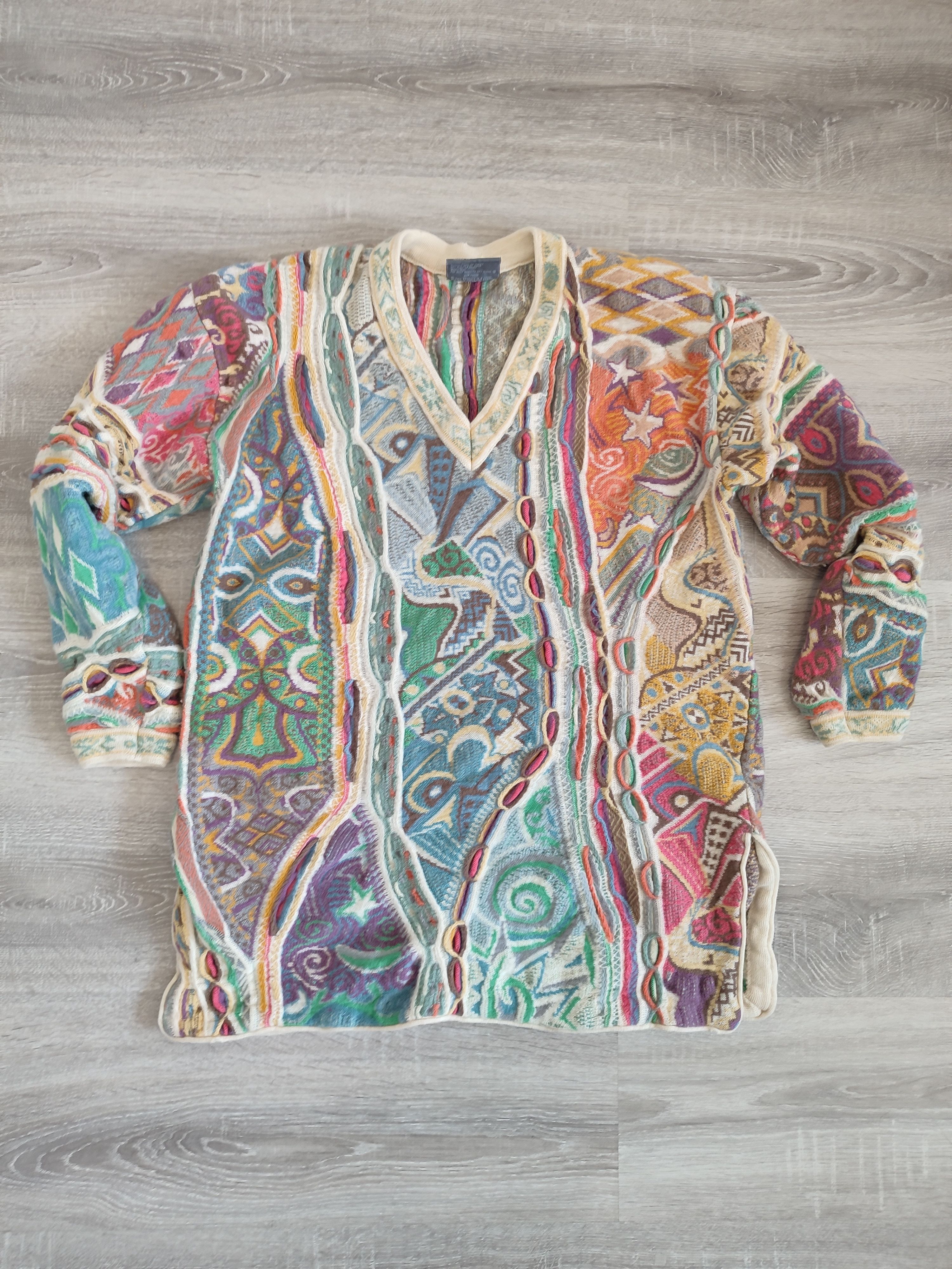 Coogi Vintage COOGI Australia Knit Cardigan Sweater Size M / US 6-8 / IT 42-44 - 3 Thumbnail