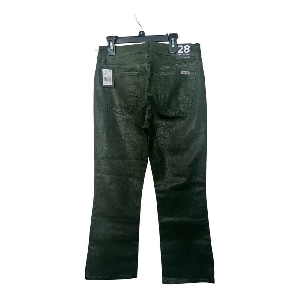 Joe's Joe’s Jeans The Callie Coated Bootcut Jeans Olive Green Siz Size 28" / US 6 / IT 42 - 5 Thumbnail