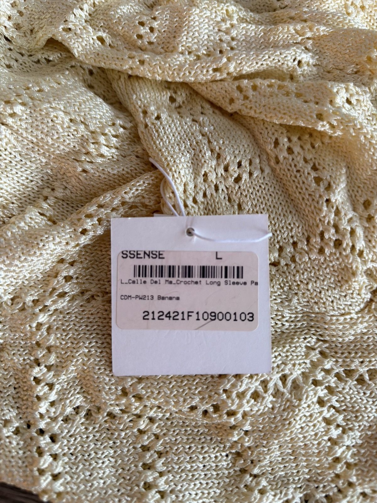 Calle Del Mar Calle Del Mar Yellow Patchwork long sleeve shirt new Size L / US 10 / IT 46 - 6 Thumbnail