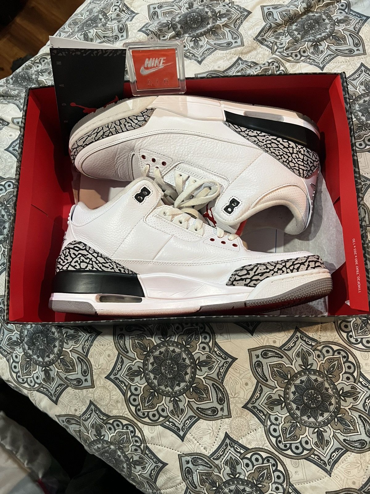 Jordan Brand Jordan 3 Retro ’88 “White Cement” (2013) – Size 13 Size US 13 / EU 46 - 1 Thumbnail