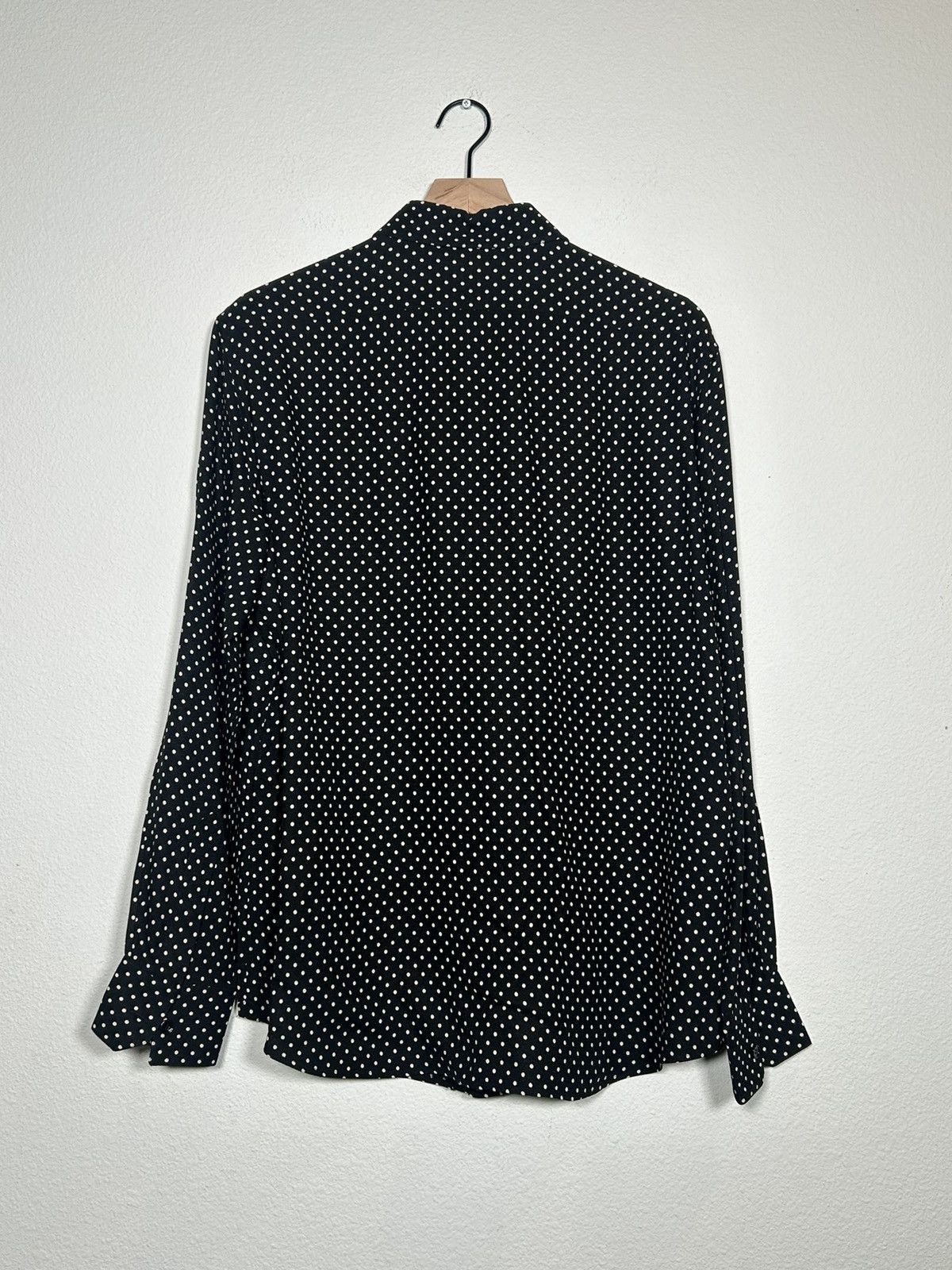 Celine Polka dot crepe button up hedi slimane Size US M / EU 48-50 / 2 - 3 Thumbnail
