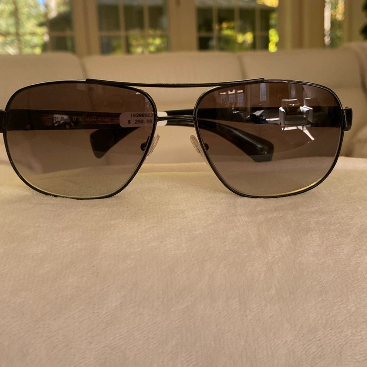 Prada × Vintage PRADA Sunglasses silver Size ONE SIZE - 1 Thumbnail