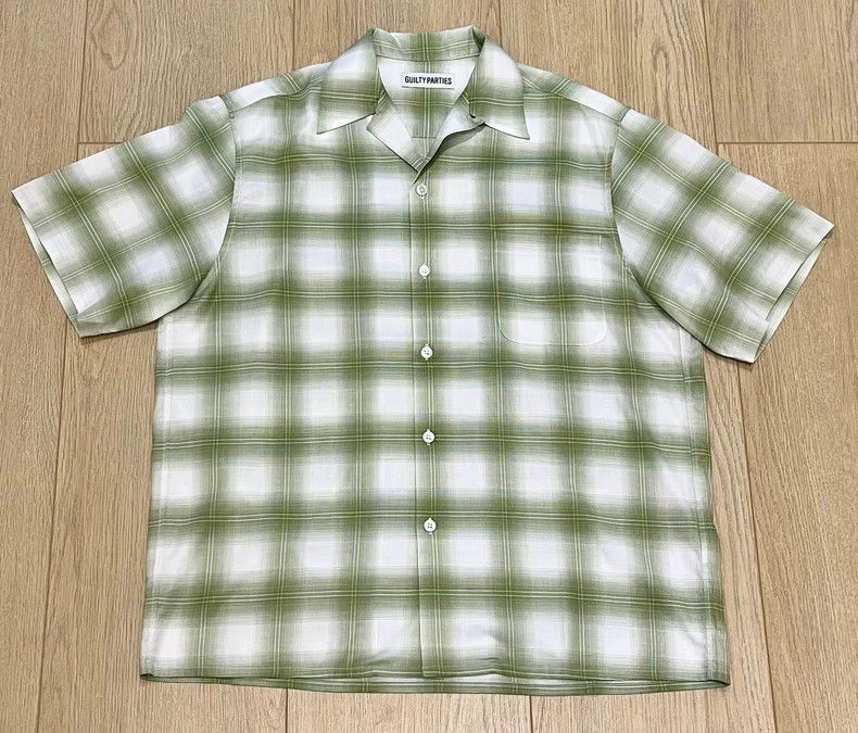 Wacko Maria WACKO MARIA CHECK OPEN COLLAR SHIRT Size US S / EU 44-46 / 1 - 1 Thumbnail