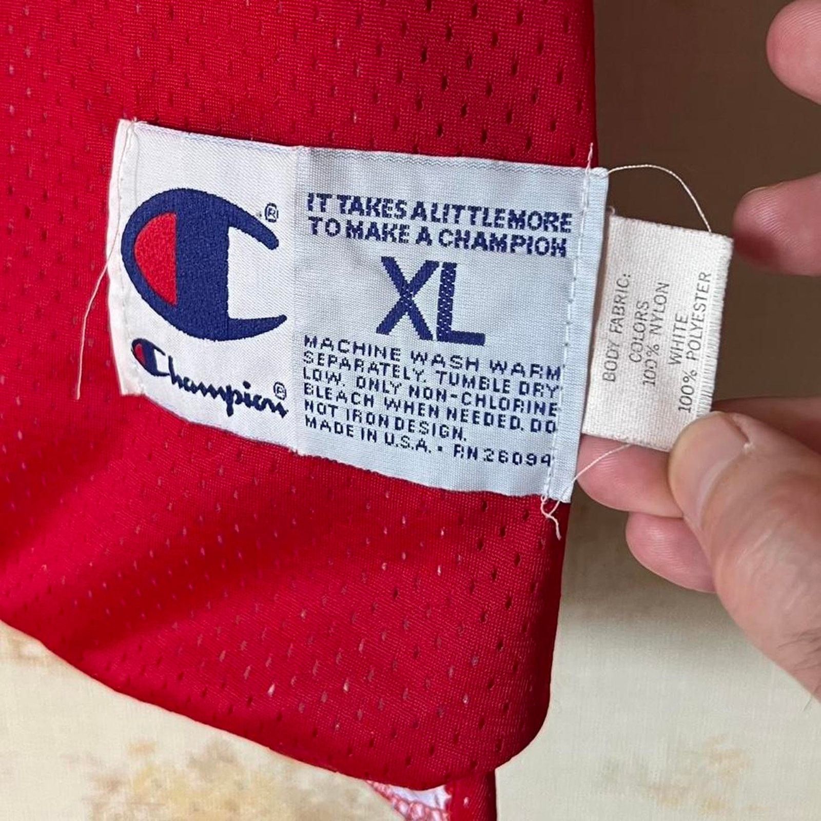Champion 90s Ohio State Basketball Reversible Jersey | Champion | XL Size US XL / EU 56 / 4 - 4 Thumbnail
