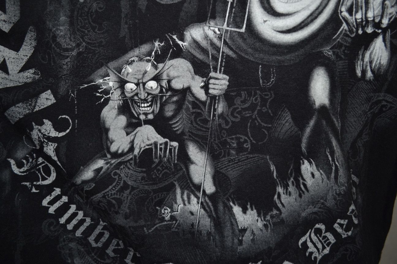 Band Tees × Iron Maiden × Vintage Vintage 2010 Iron Maiden Number Of The Beast Tee XL Size US XXL / EU 58 / 5 - 5 Thumbnail