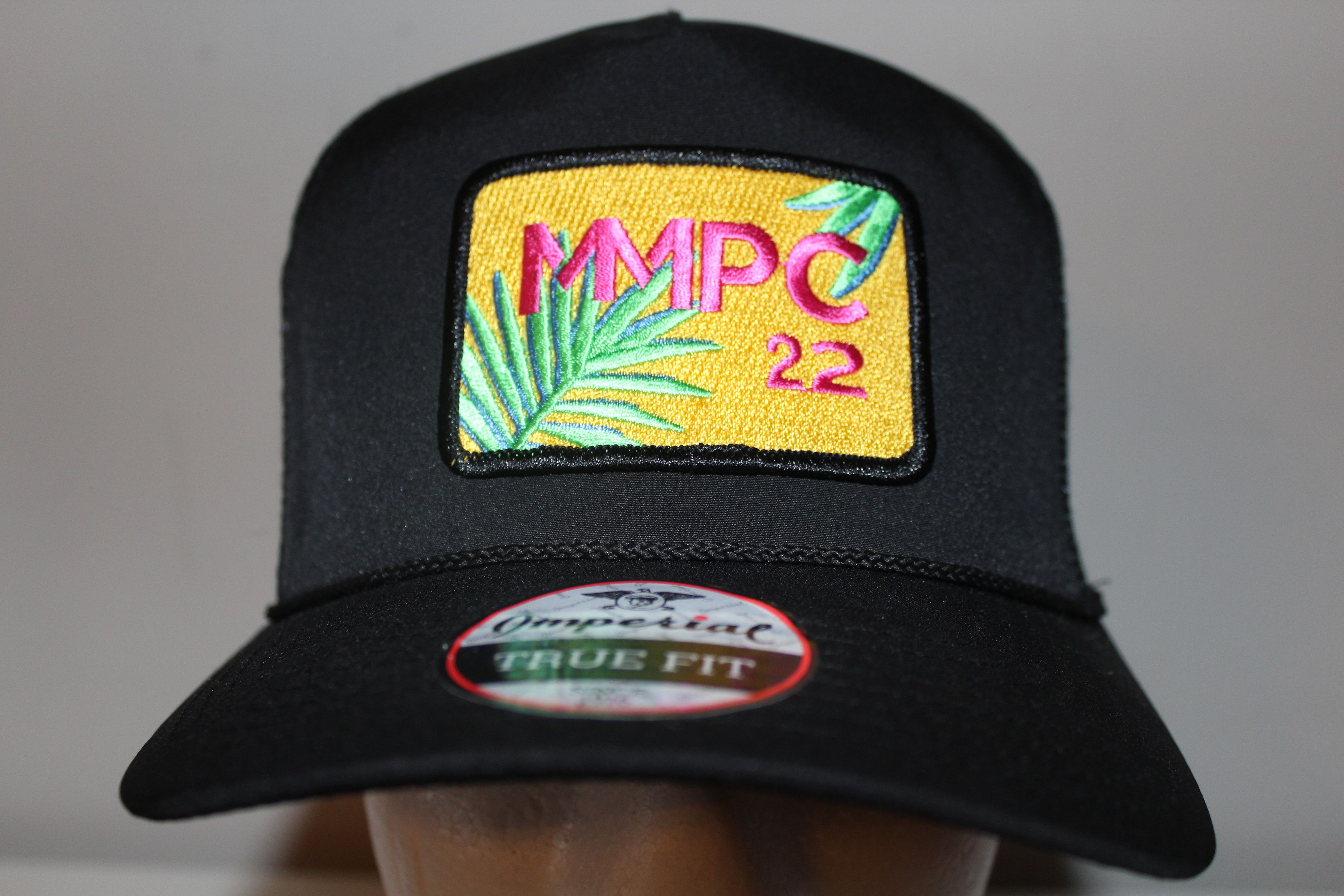Imperial MMPC 2022 Pink Yellow Black Mesh Trucker Hat Snapback Miami Size ONE SIZE - 2 Thumbnail