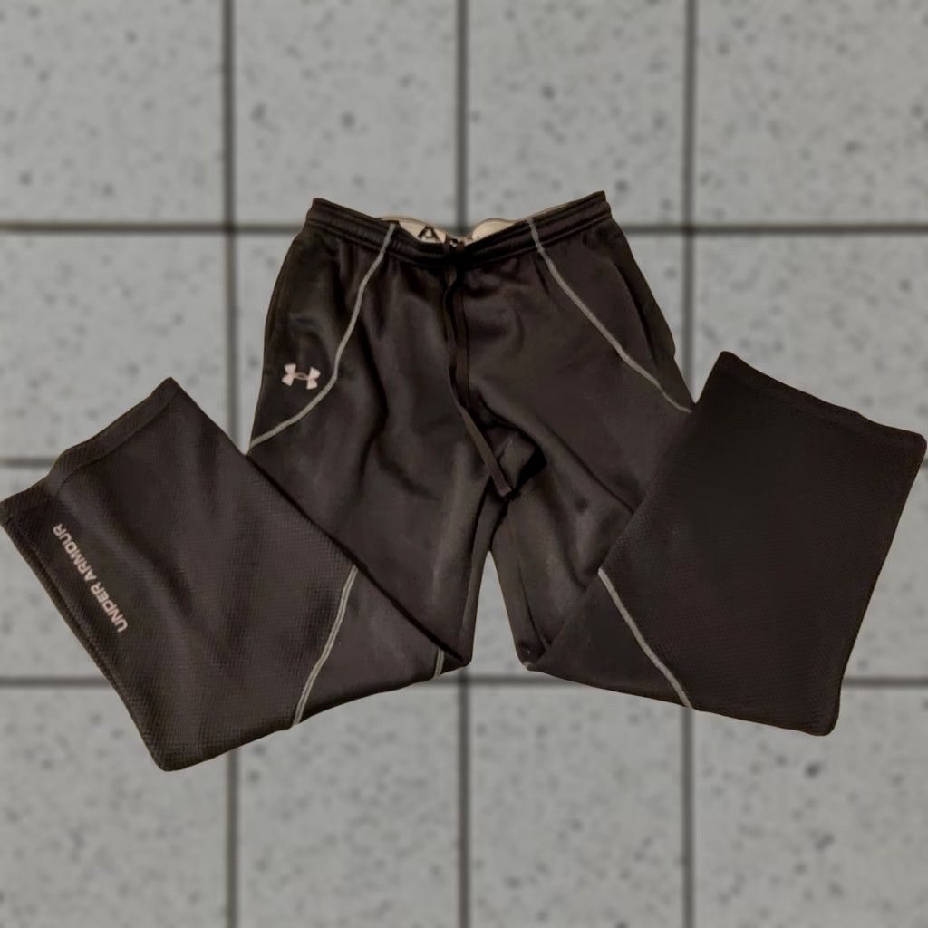 Under Armour Under Armour Mens Sweatpants Pants Athletic Black M Medium Activewear Sweatpants Mens Size US 31 - 1 Thumbnail