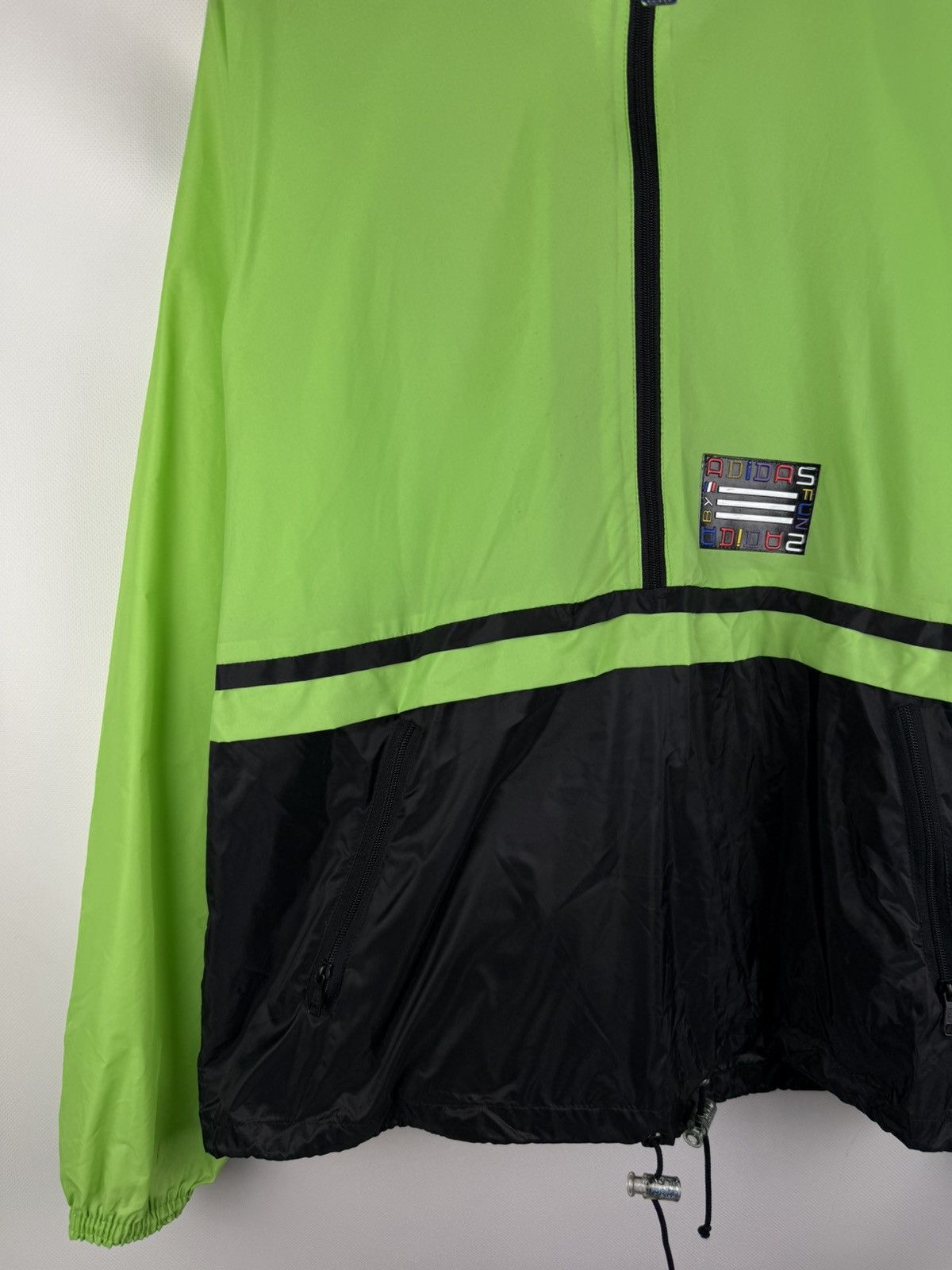 Adidas Adidas Ventex VTG Nylon Hooded Anorak Windbreaker Jacket Size US M / EU 48-50 / 2 - 5 Thumbnail