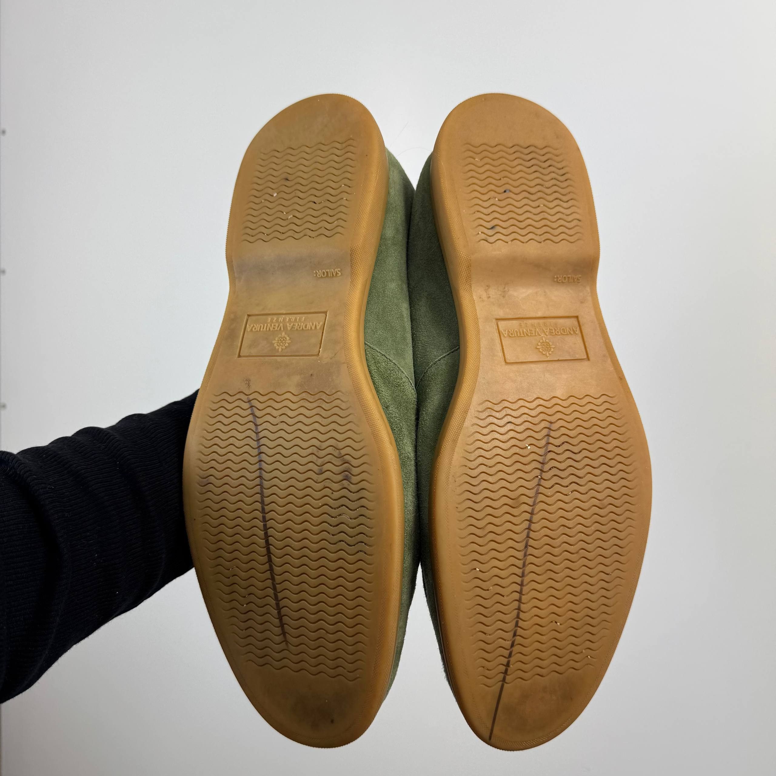 Firenze Andrea Ventura Firenze Suede Slip On Shoes Mens Size 43 Size US 10 / EU 43 - 10 Thumbnail
