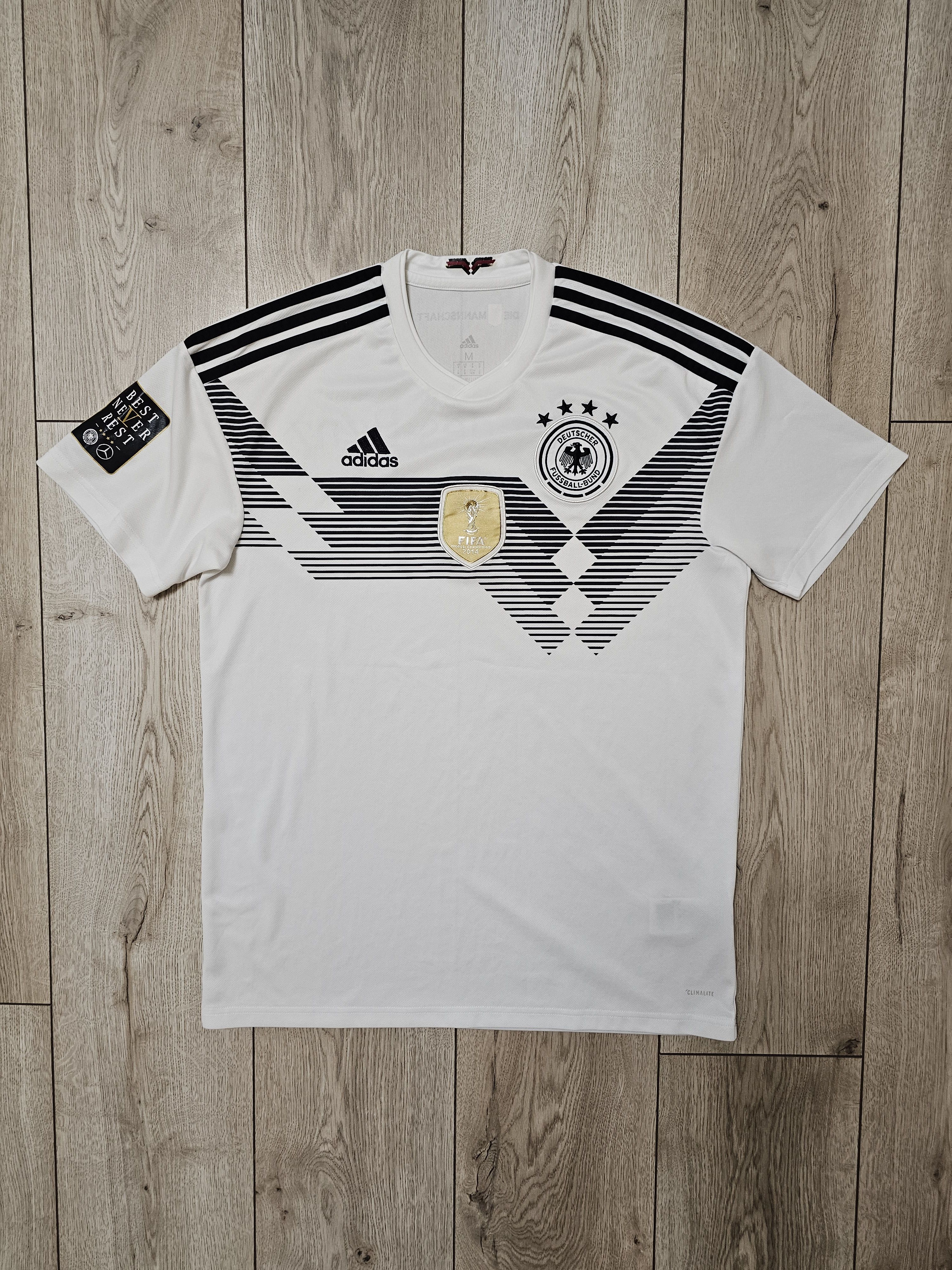 Adidas GERMANY X MERCEDES-BENZ 2018 SPECIAL FOOTBALL SOCCER JERSEY Size US M / EU 48-50 / 2 - 1 Thumbnail