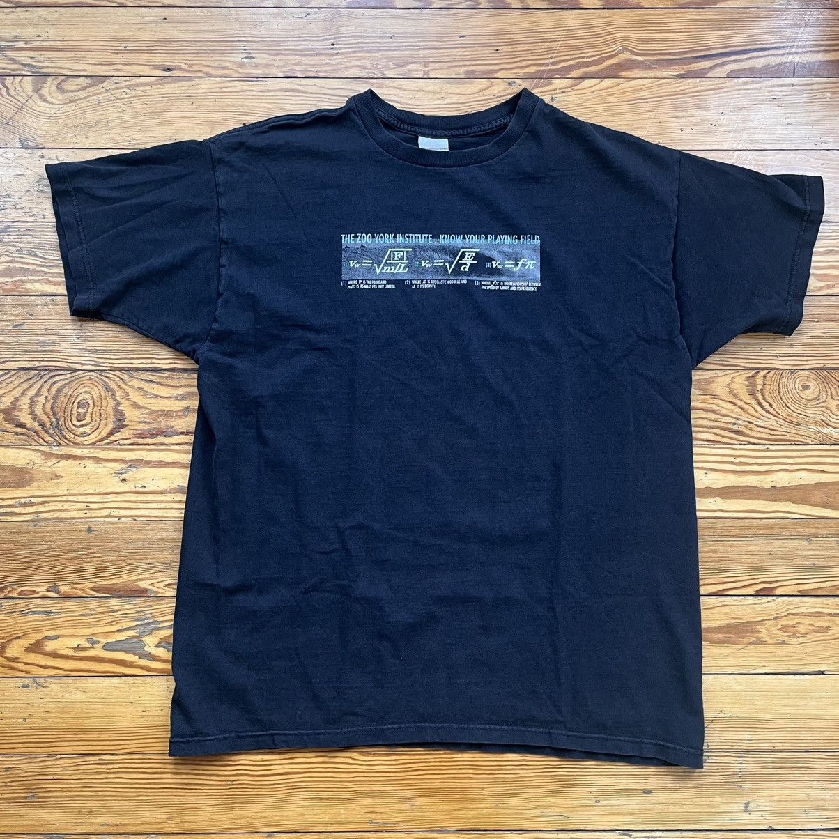 Zoo York Vintage Zoo York Institute Skateboarding Large Shirt Size US XL / EU 56 / 4 - 1 Thumbnail