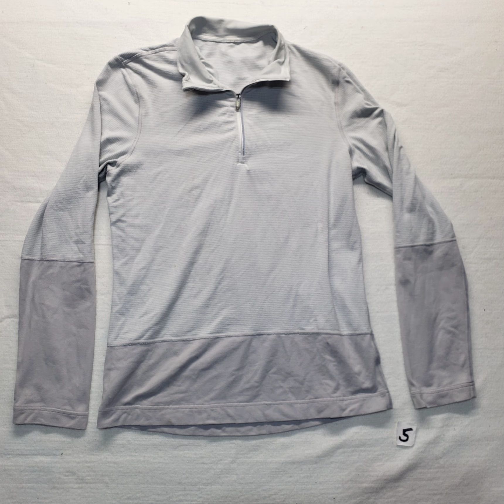 Lululemon Lululemon Jacket Women's S Gray 1/4 Zip Long Sleeve Indoor Outdoor Casual Tech Basic Modern Jacket Size S / US 4 / IT 40 - 2 Thumbnail