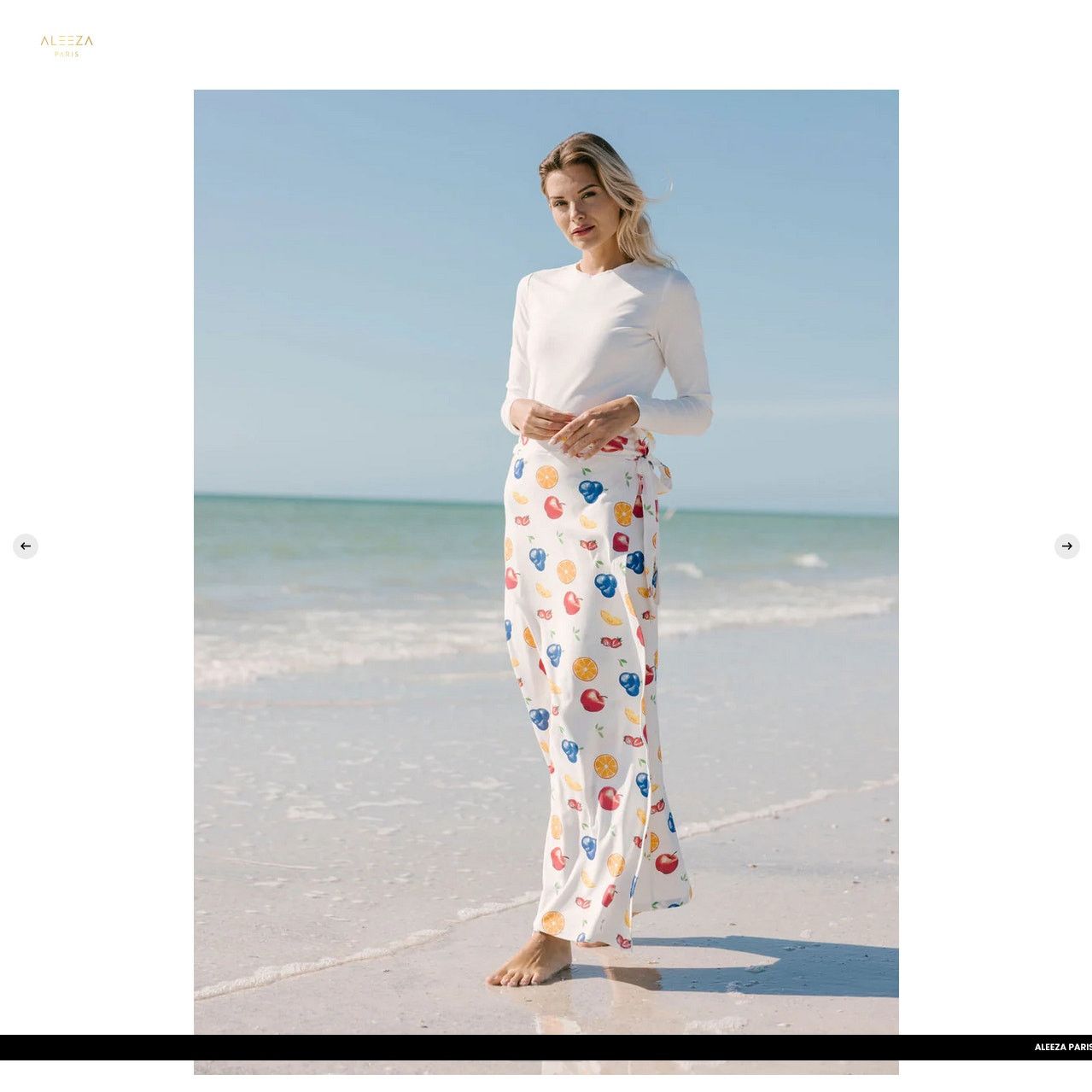 Other Aleeza Paris Blanca Skirt Fruit Print Size L NWT Size 30" / US 8 / IT 44 - 2 Thumbnail