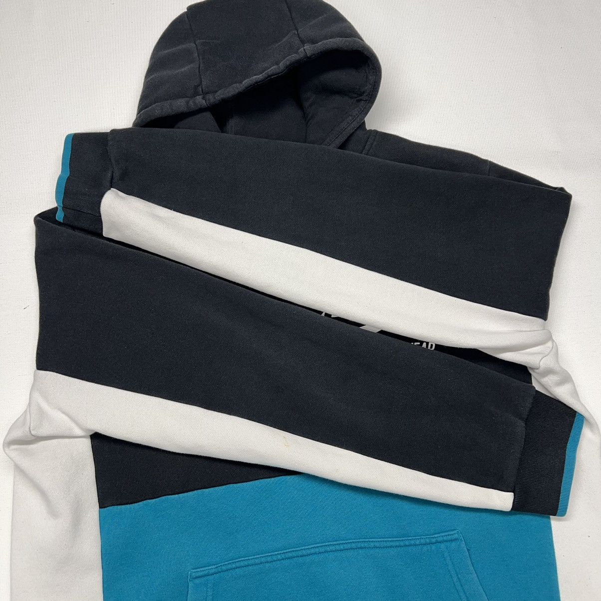 Nike Nike Sweatshirt Hoodie Teal Black Sportswear Logo Sweater Size US L / EU 52-54 / 3 - 8 Thumbnail